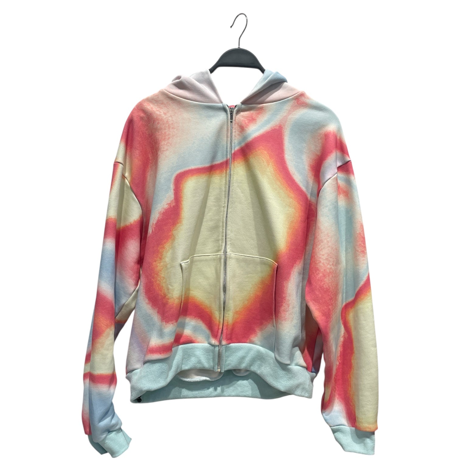 BAD SON/Zip Up Hoodie/XL/Cotton/MLT/Tie-dye Gradient SPCTRM Hoodie view 1