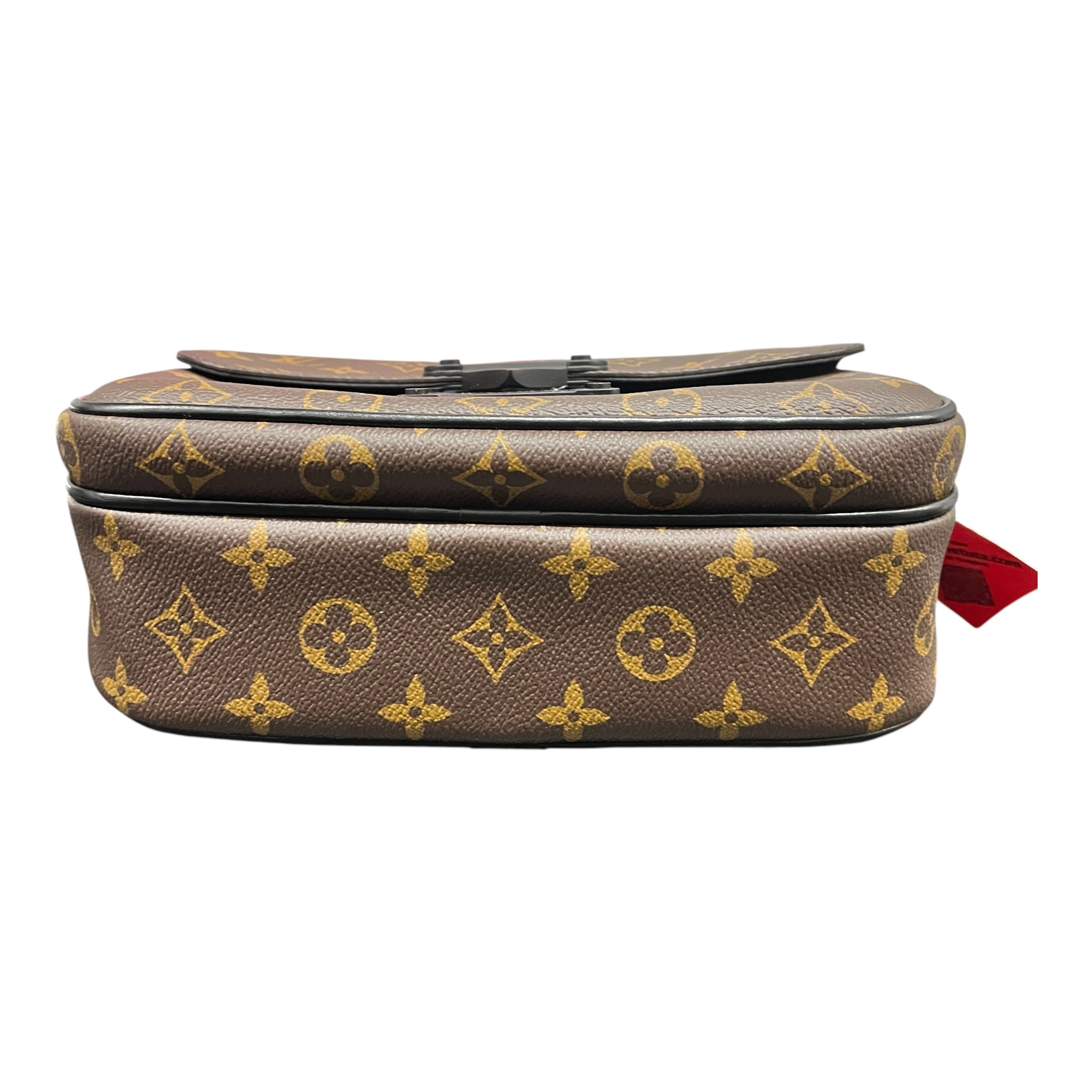LOUIS VUITTON/Bag/Monogram/Leather/BRW/Monogram Macassar S-Lock Sling view 3