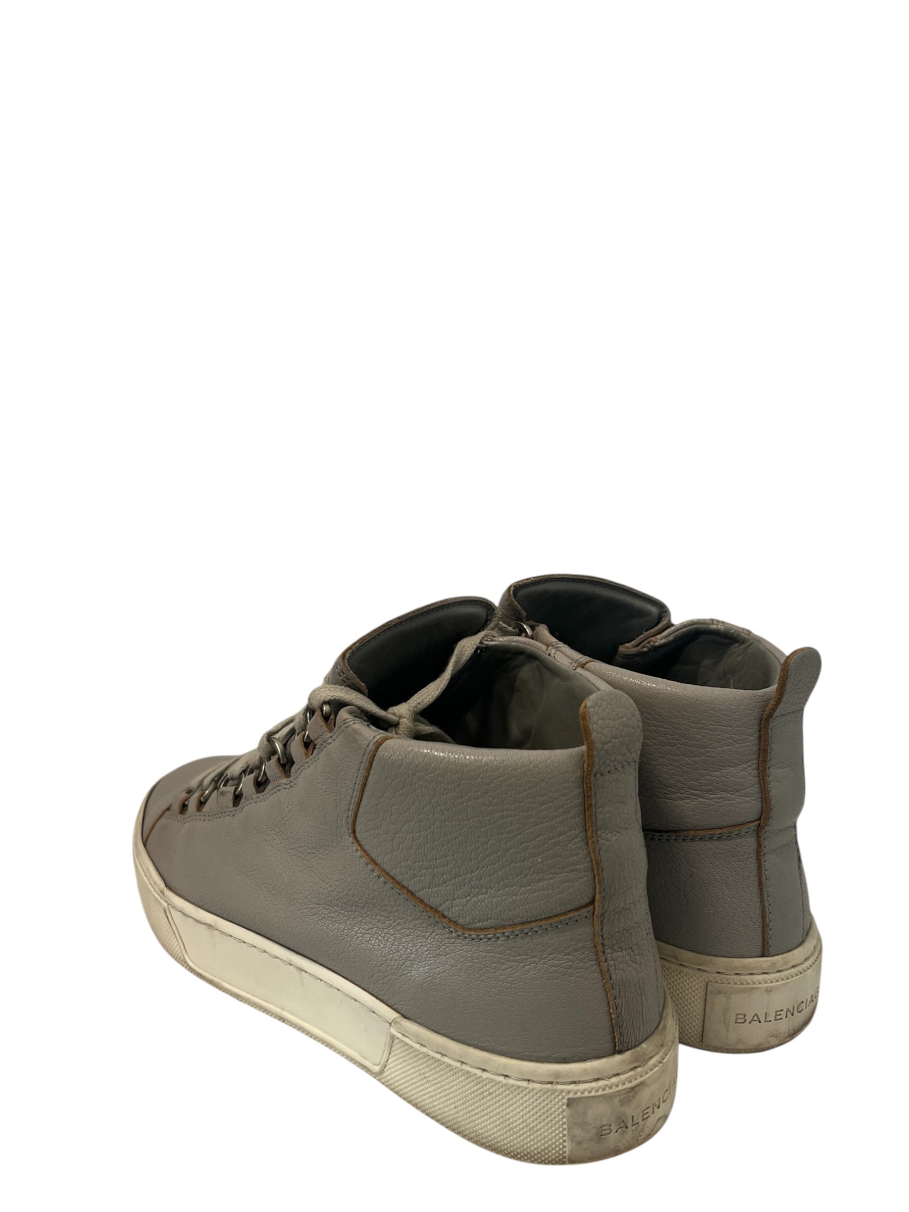 BALENCIAGA/Hi-Sneakers/US 7/Leather/BEG/BEIGE ARENAS view 2