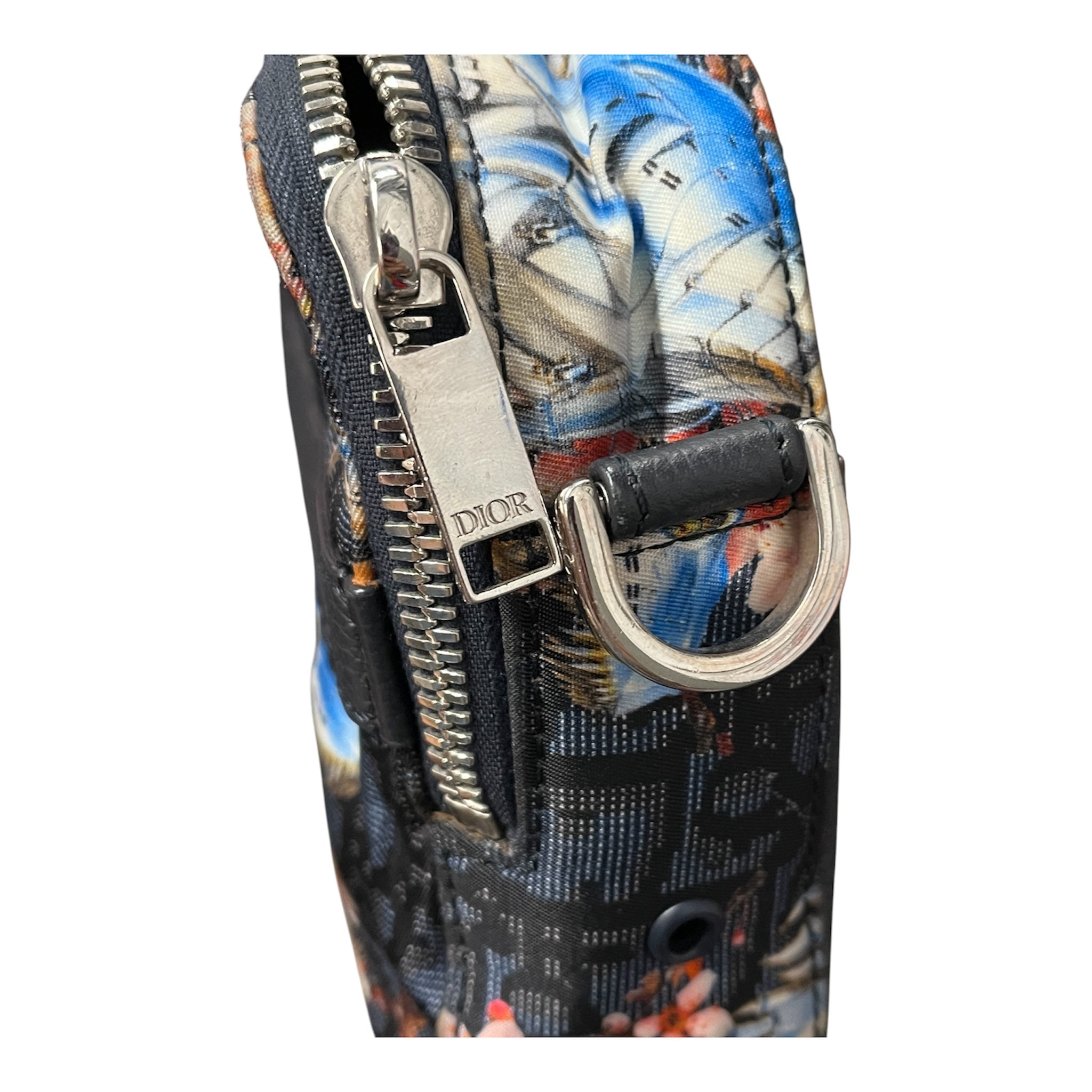 SOROYAMA/Christian Dior/Cross Body Bag/Monogram/NVY/FLORAL SAFARI MESSENGER view 6