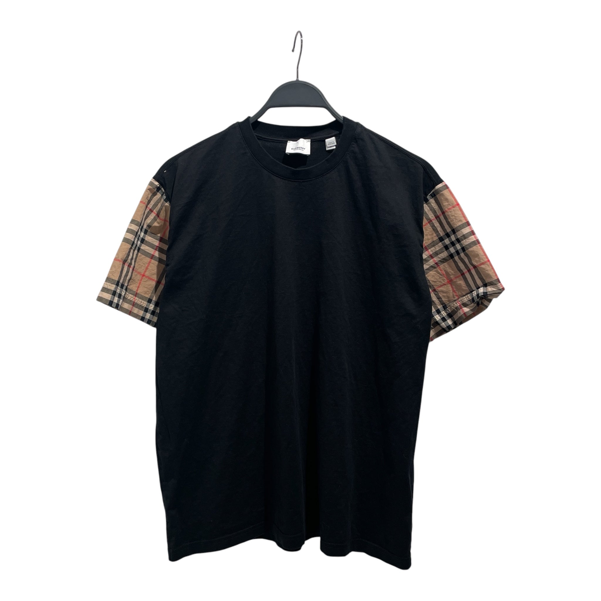 BURBERRY LONDON/T-Shirt/M/Cotton/BLK/