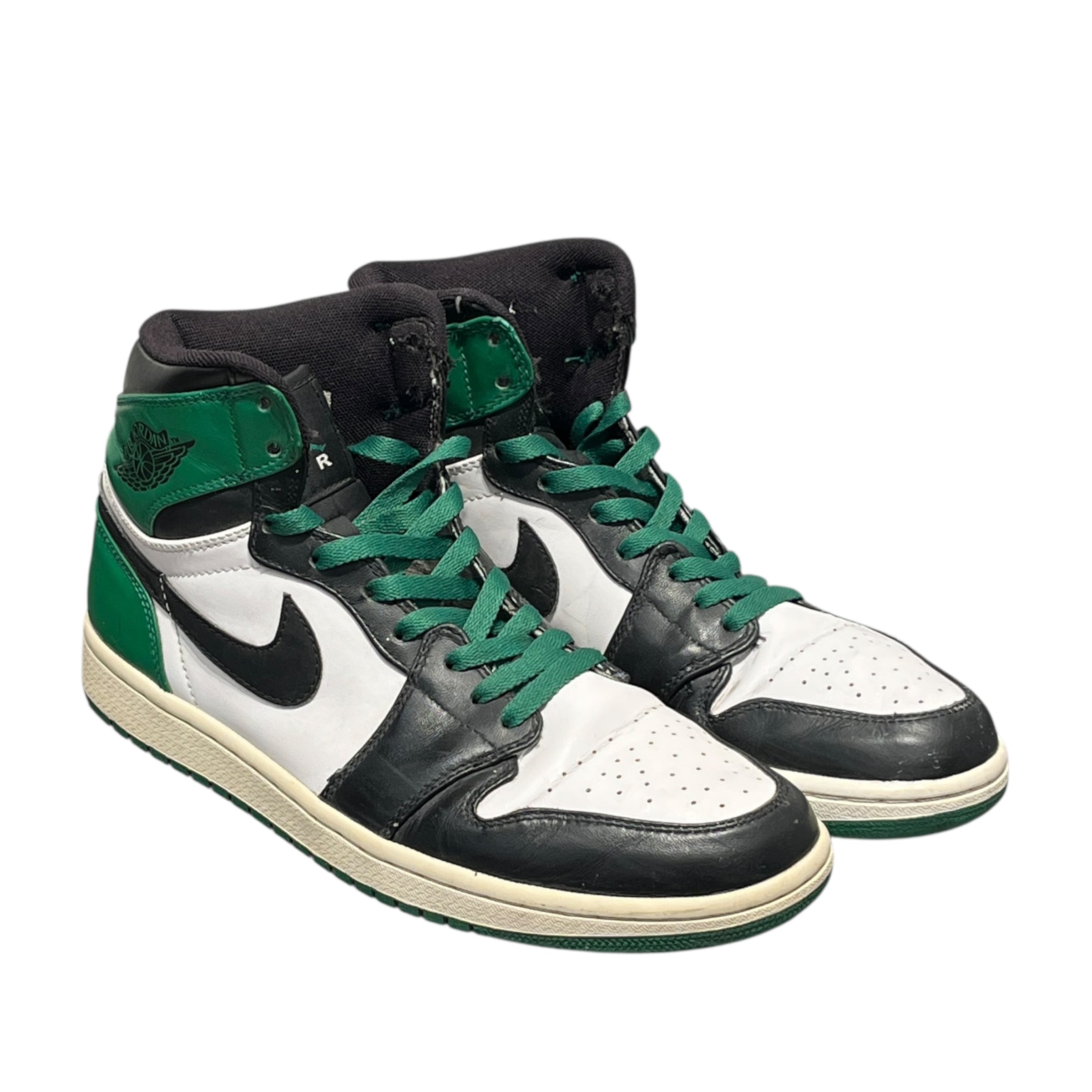 NIKE/Hi-Sneakers/US 9.5/Leather/GRN/Jordan 1 Defining Moments Celt view 1