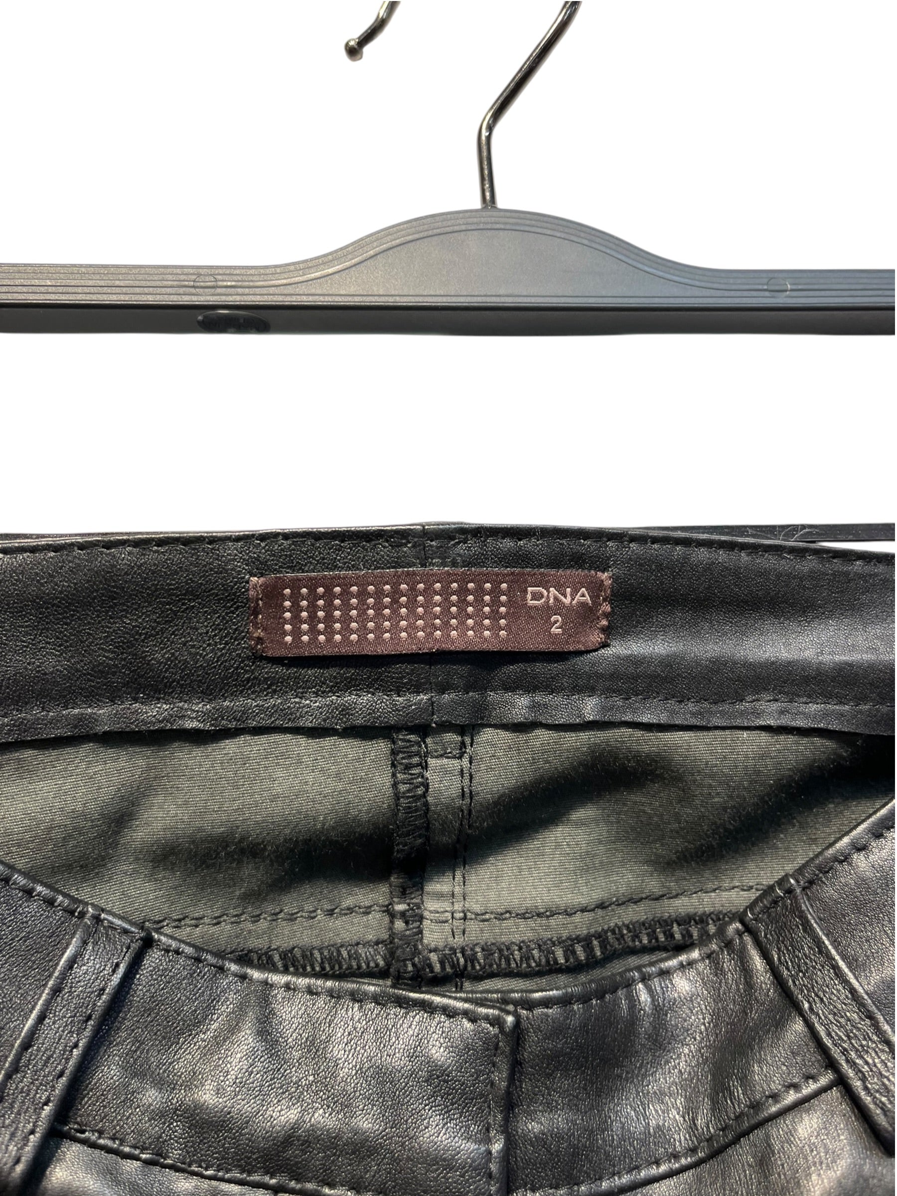 DNA/Skinny Pants/S/Leather/BLK/ view 3