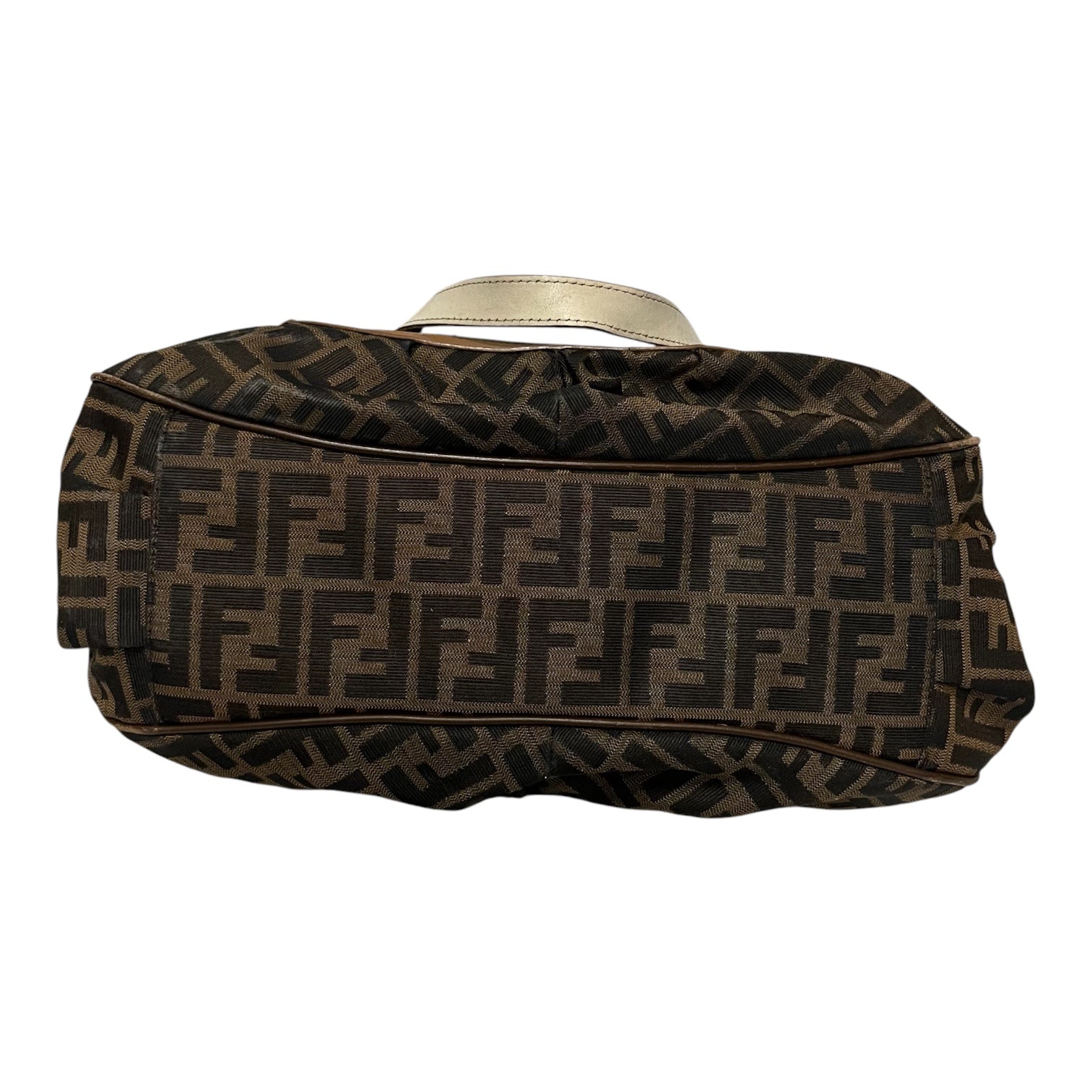 FENDI/Hand Bag/Monogram/Cotton/BRW/zucca chef 128-2564 view 4