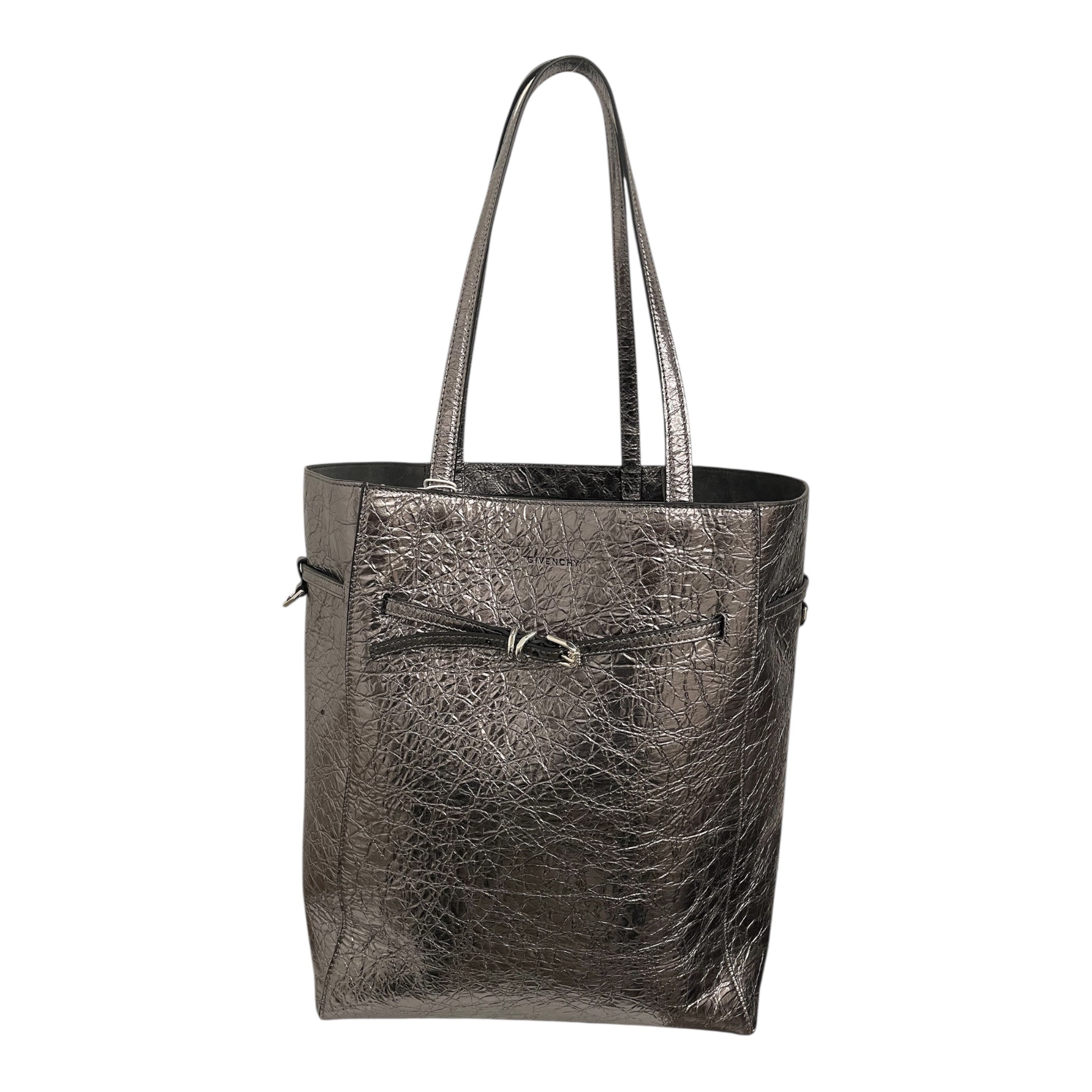 GIVENCHY/Tote Bag/Leather/SLV/VOYOU SILVER MDM TOTE view 1