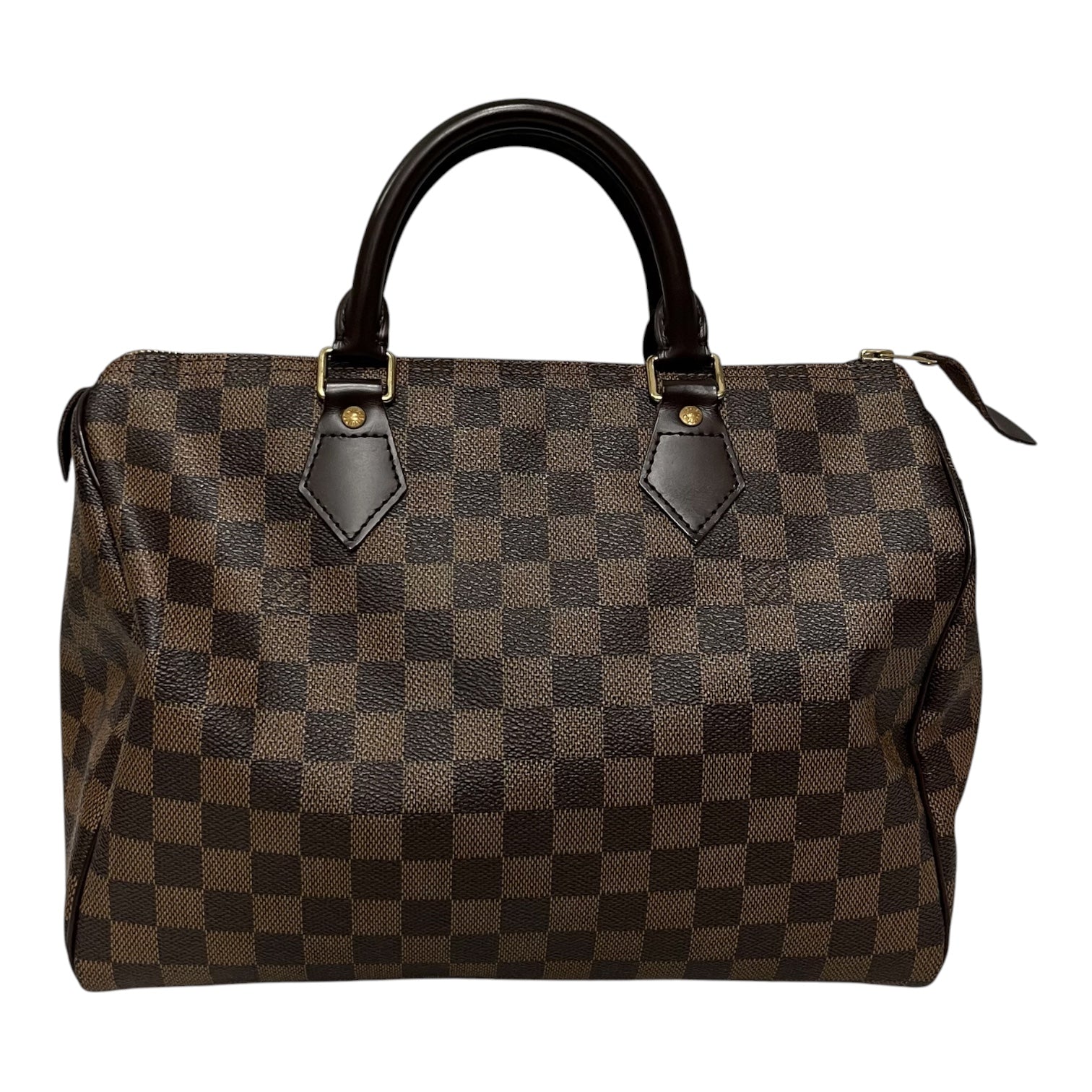 LOUIS VUITTON/Hand Bag/Monogram/Leather/BRW/damier ebene speedy 30 view 1