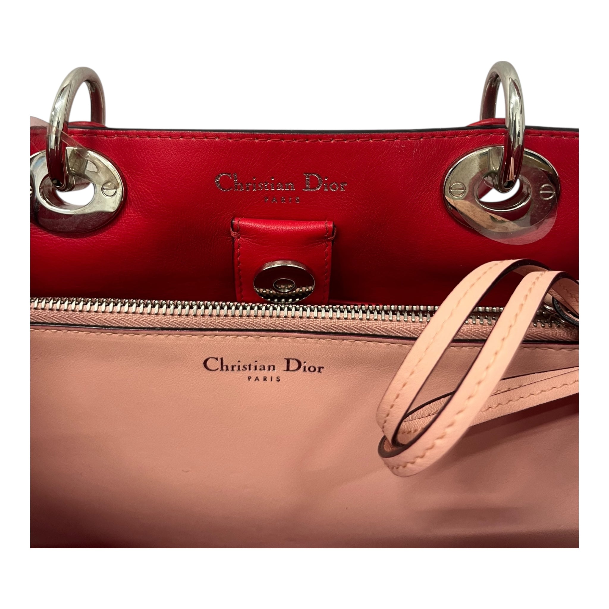 Christian Dior/Bag/Leather/PNK/DIORISSIMO 09MA0175 view 4