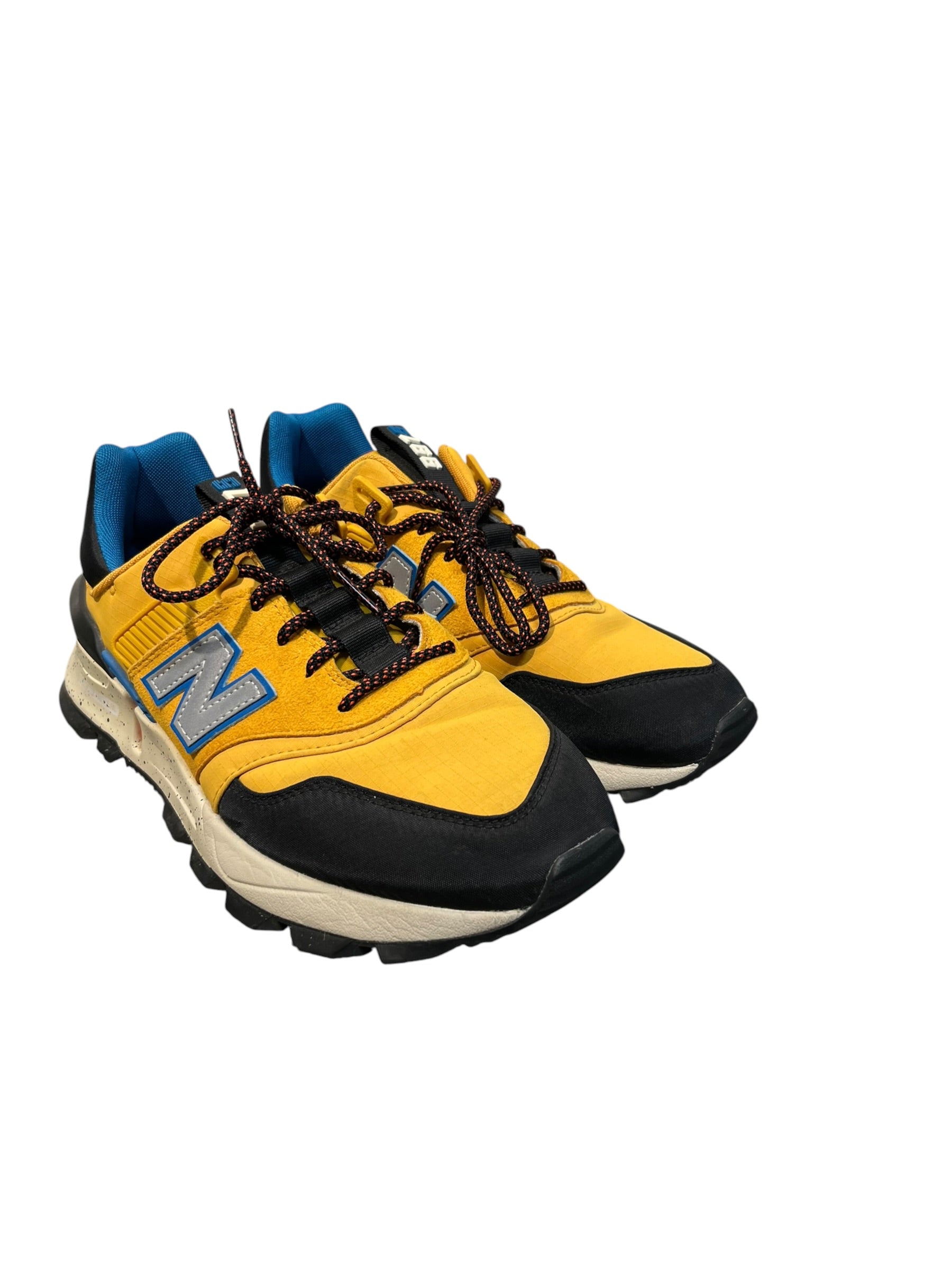 NEW BALANCE/Low-Sneakers/US 8/Nylon/GLD/997S VARSITY GOLD BLACK view 1