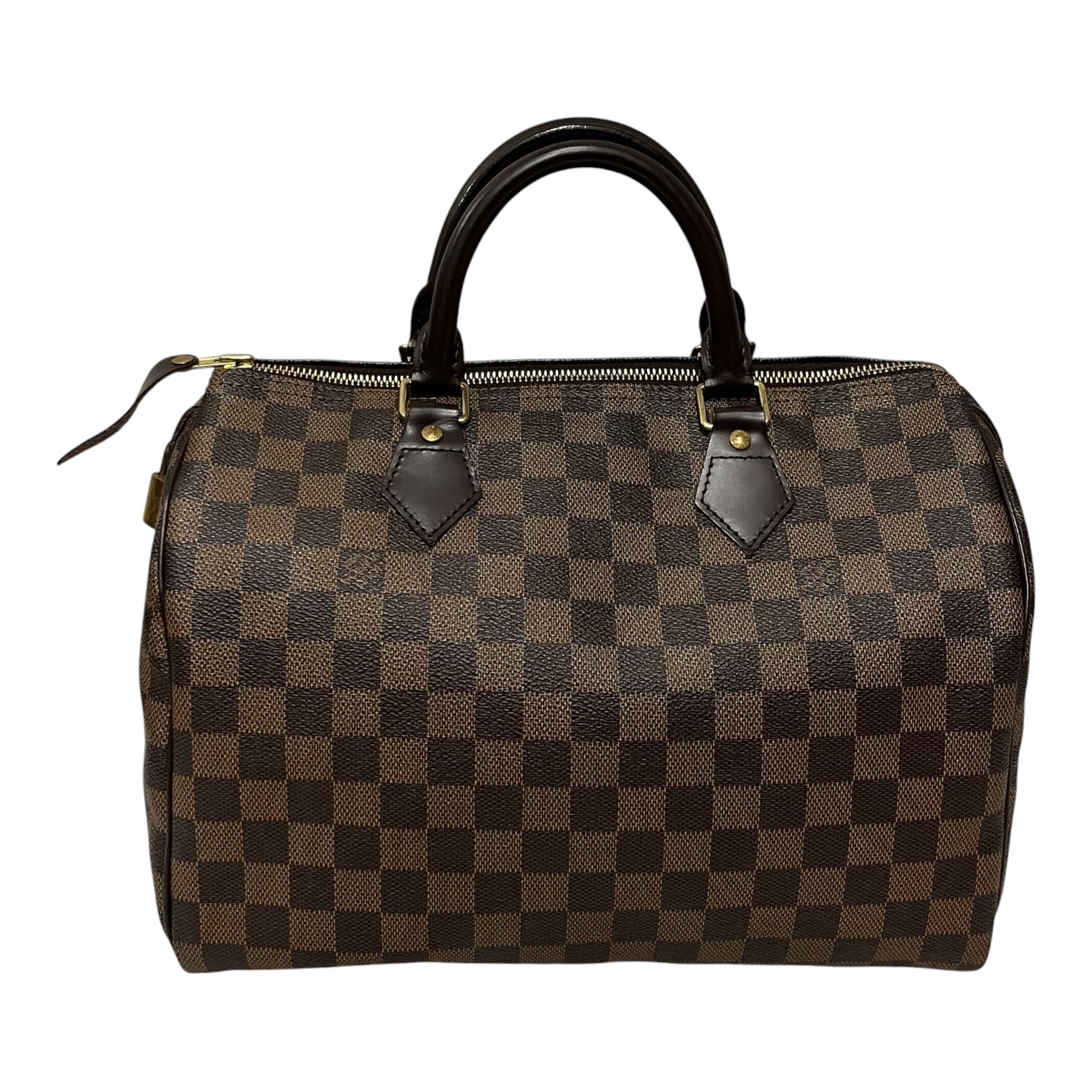 LOUIS VUITTON/Hand Bag/Monogram/Leather/BRW/damier ebene speedy 30 view 2