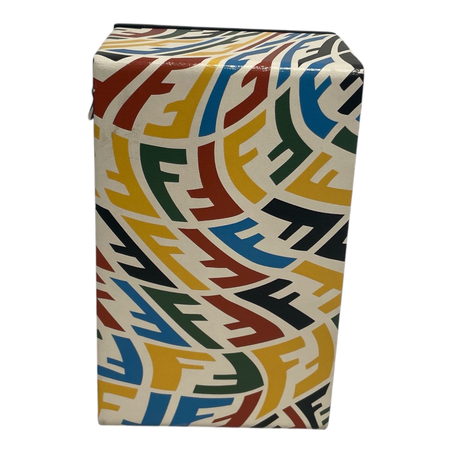 FENDI/Bag/All Over Print/Faux Leather/WHT/LOGO MESSENGER BAG view 1