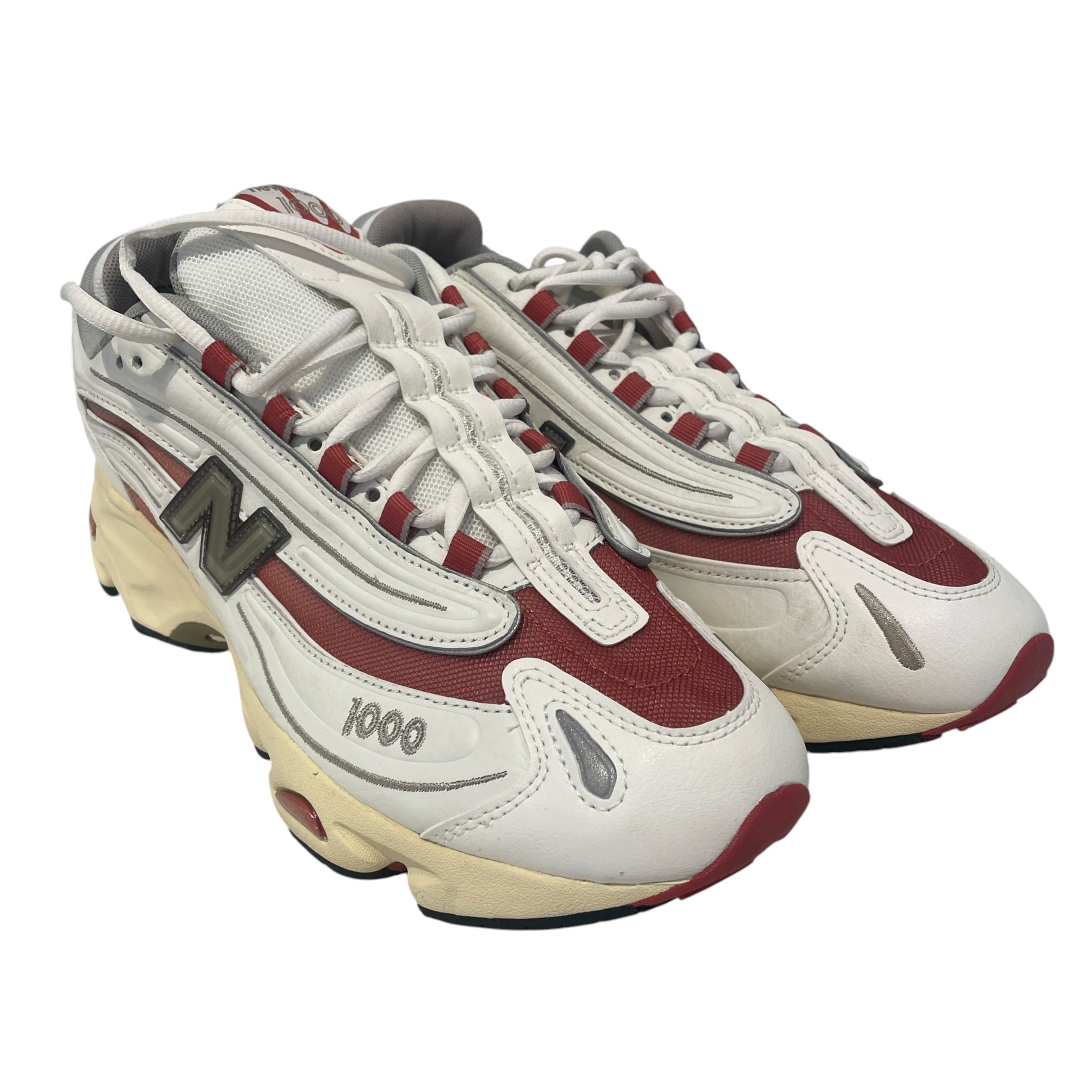 NEW BALANCE/Low-Sneakers/US 10/WHT/m1000cb view 1
