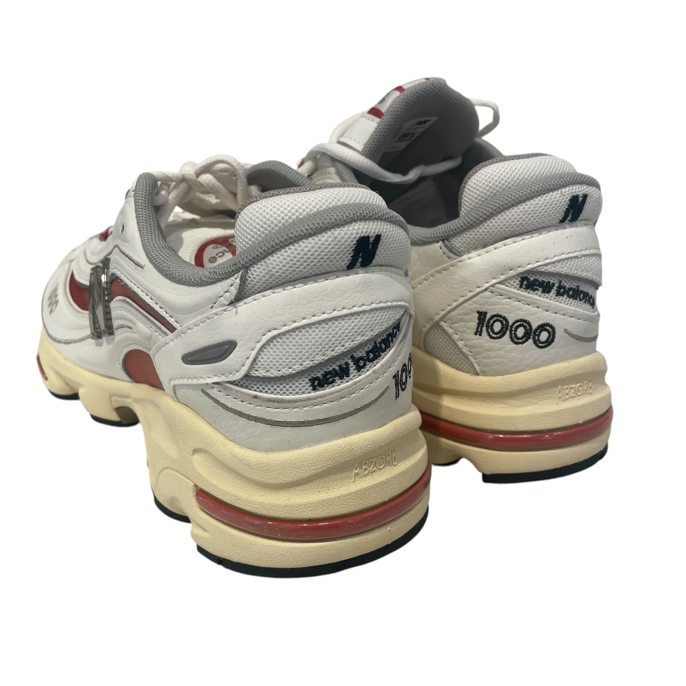 NEW BALANCE/Low-Sneakers/US 10/WHT/m1000cb view 2