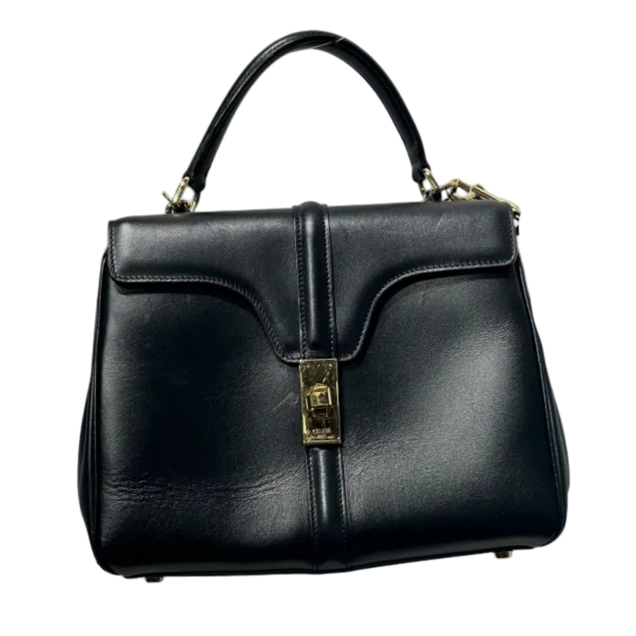 CELINE/Hand Bag/Leather/BLK/SMOOTH CALFSKIN view 1