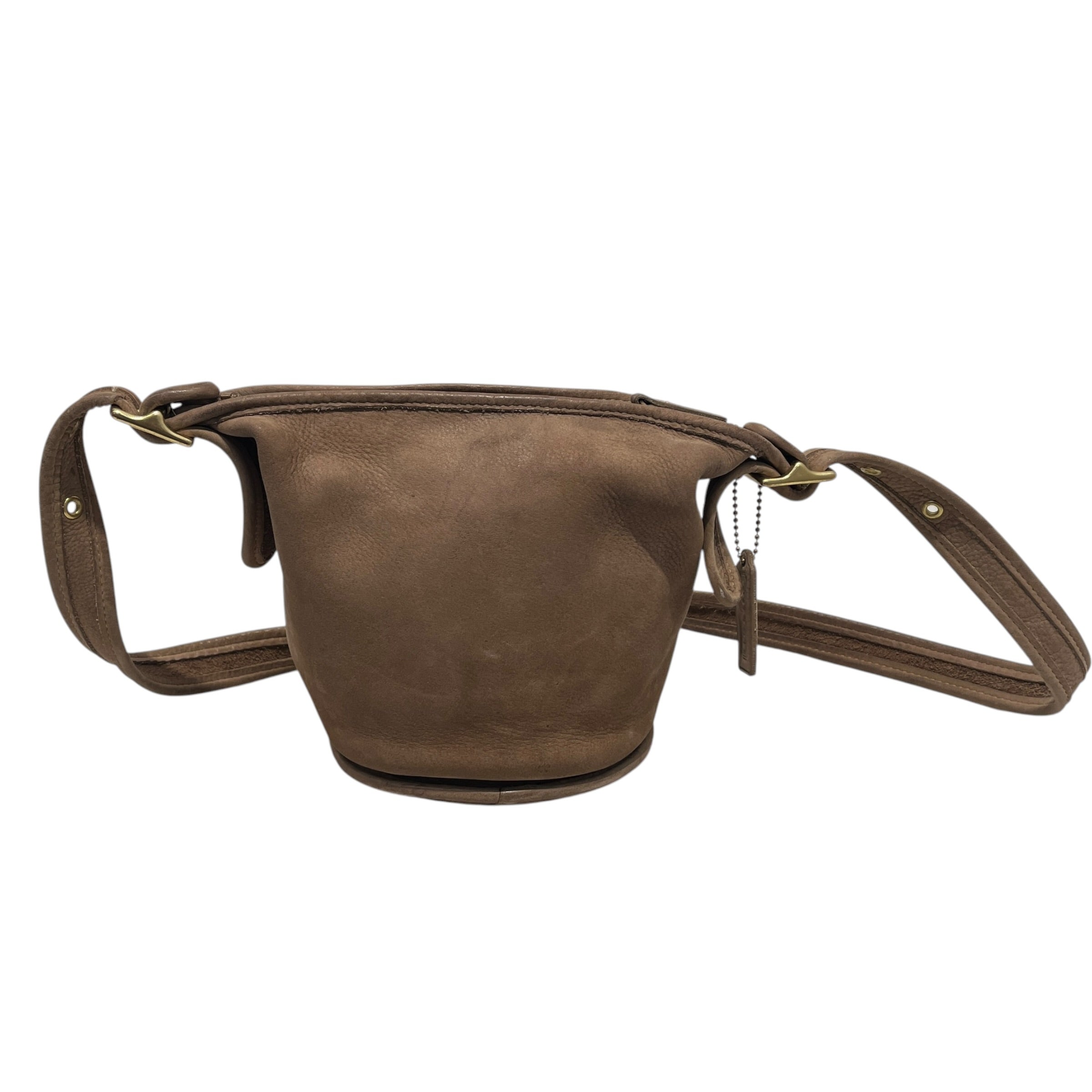 COACH/Cross Body Bag/Suede/CML/4954 suede view 1