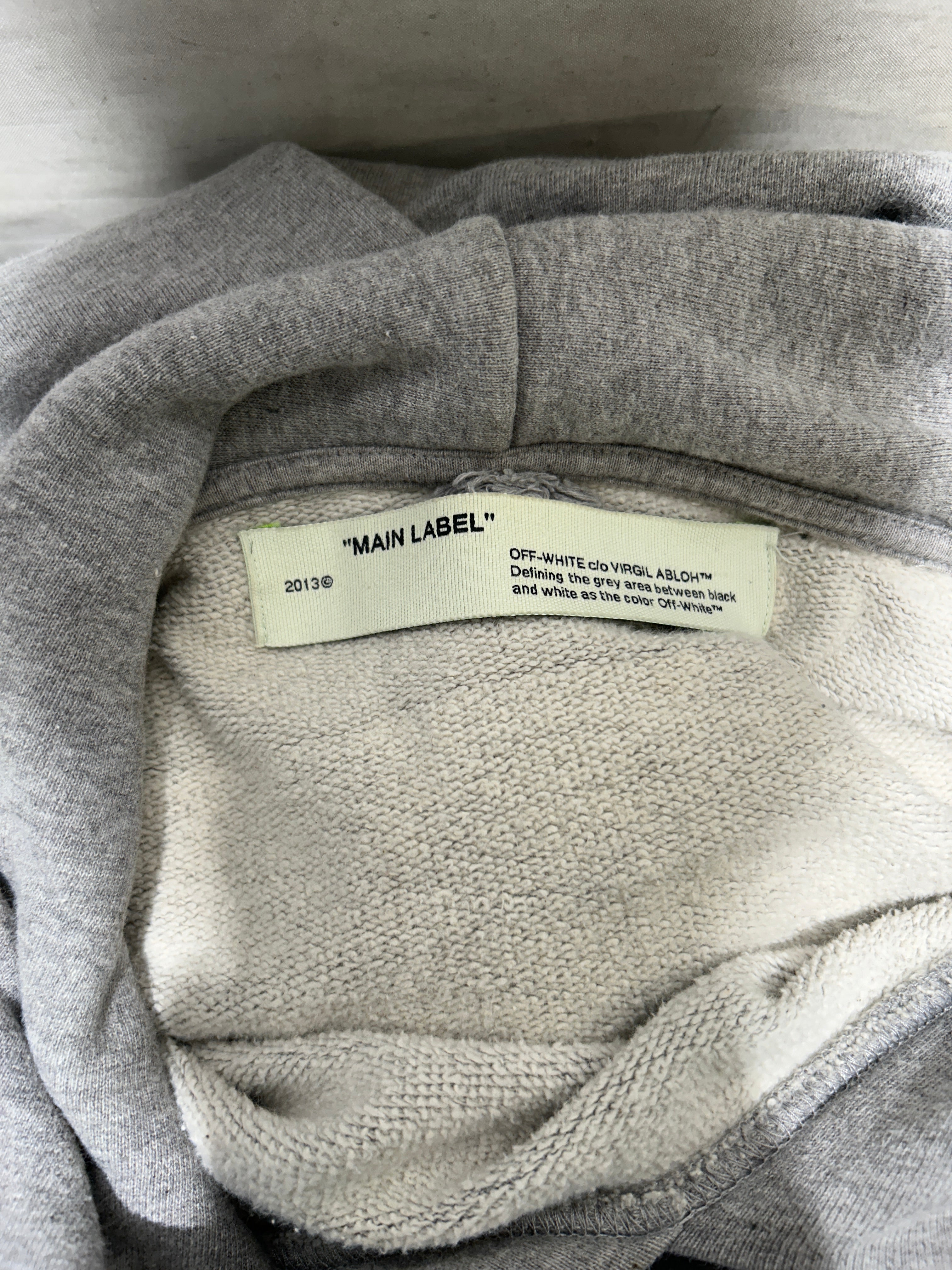 OFF-WHITE/Hoodie/XXL/Cotton/GRY/2020 view 4