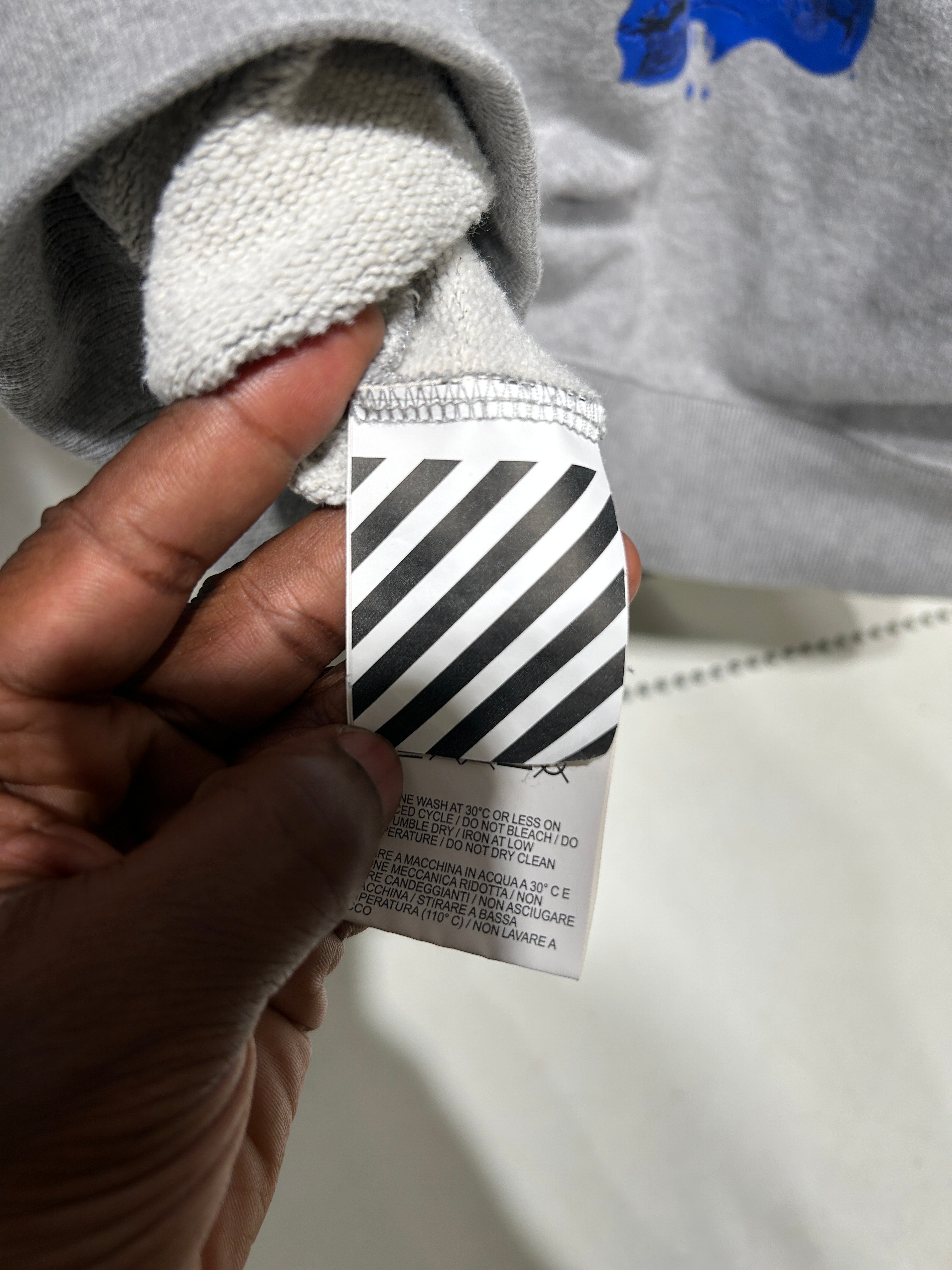 OFF-WHITE/Hoodie/XXL/Cotton/GRY/2020 view 5