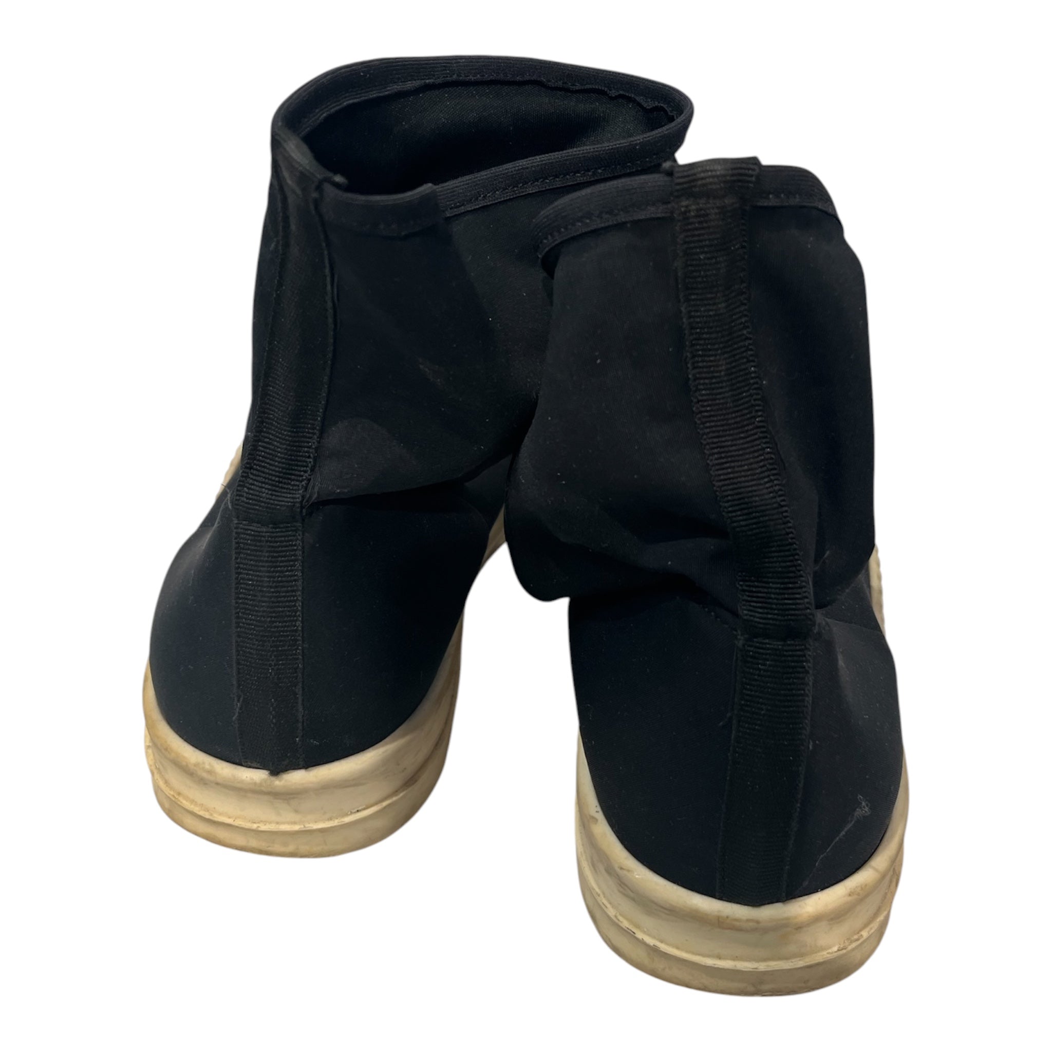 RICK OWENS DRKSHDW/Hi-Sneakers/EU 39/Polyester/BLK/SOCK SHOE view 2