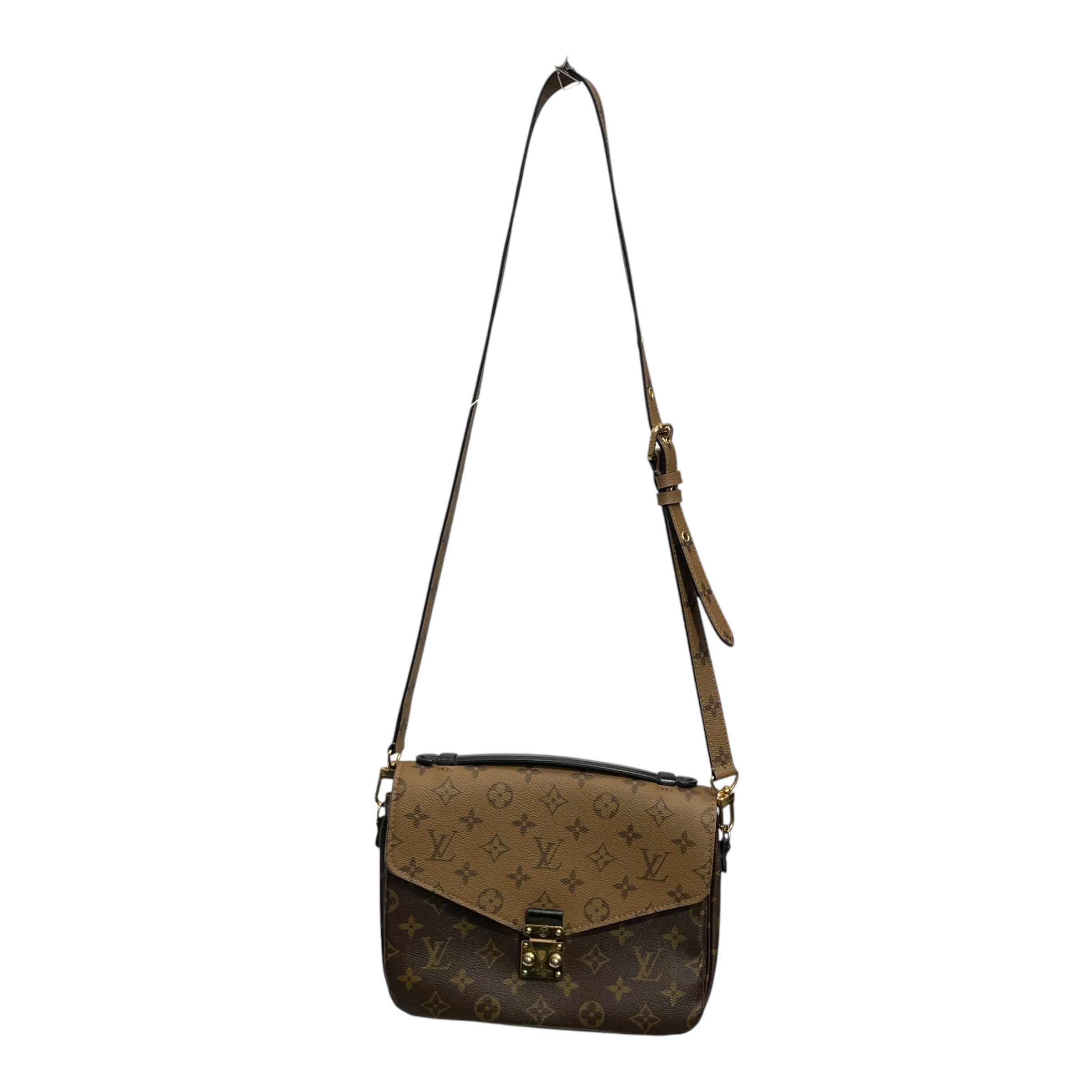 LOUIS VUITTON/Cross Body Bag/Monogram/Leather/BRW/MONOGRAM POCHETTE view 1