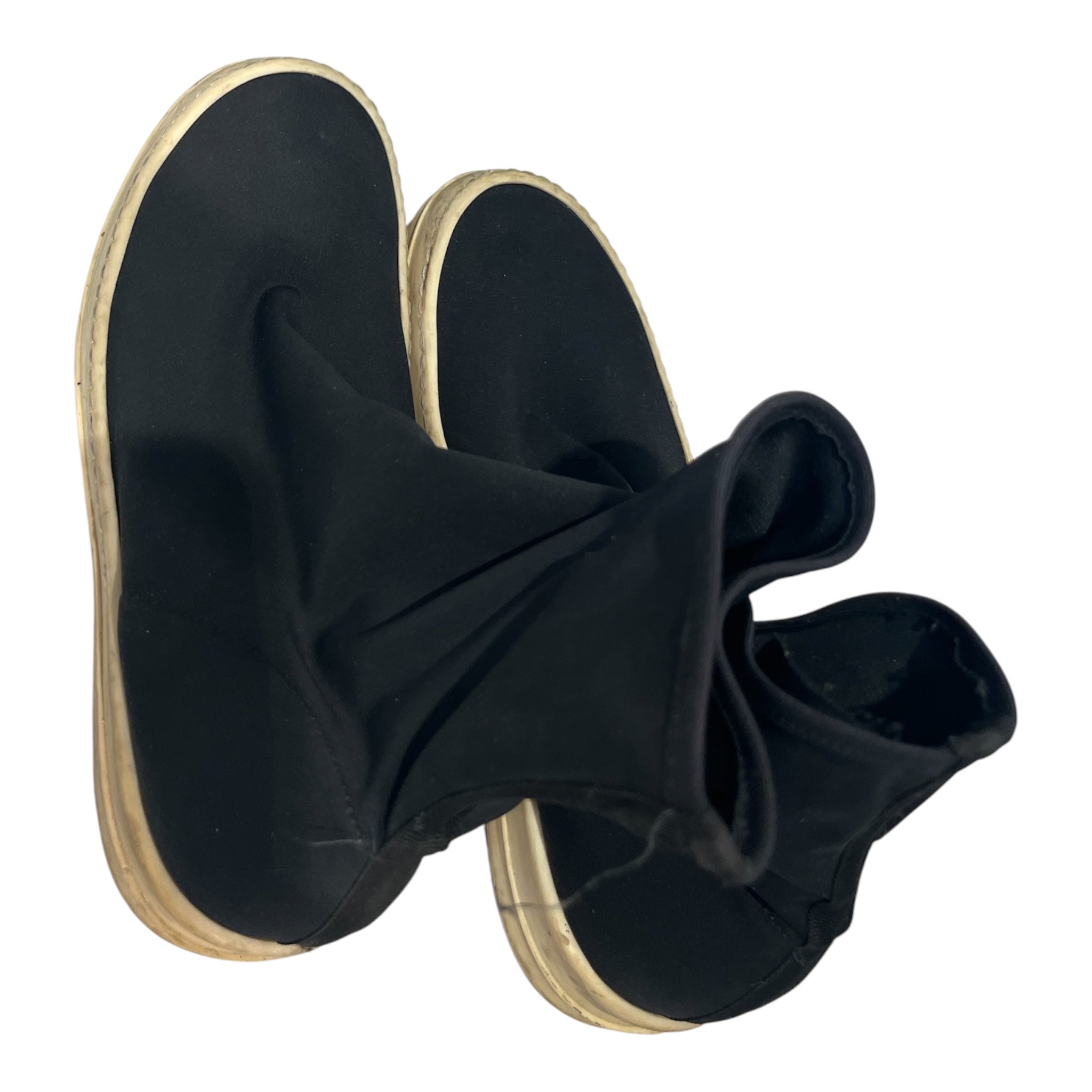 RICK OWENS DRKSHDW/Hi-Sneakers/EU 39/Polyester/BLK/SOCK SHOE view 3