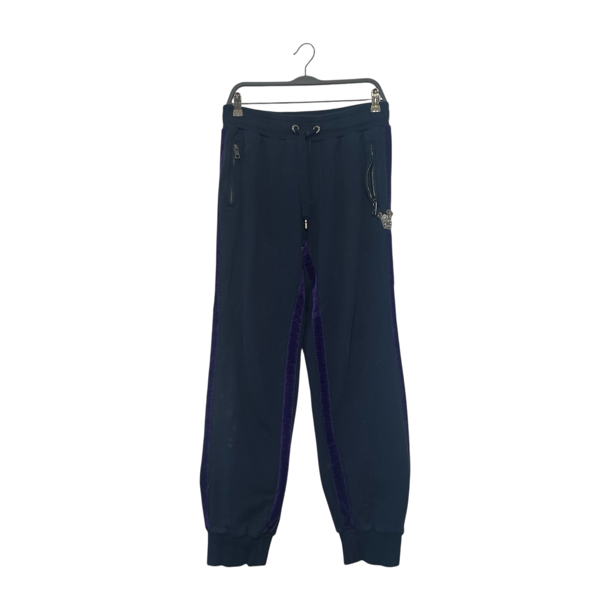 DOLCE&GABBANA/Pants/50/Cotton/PPL/Crown Embroidery Sweatpant view 1