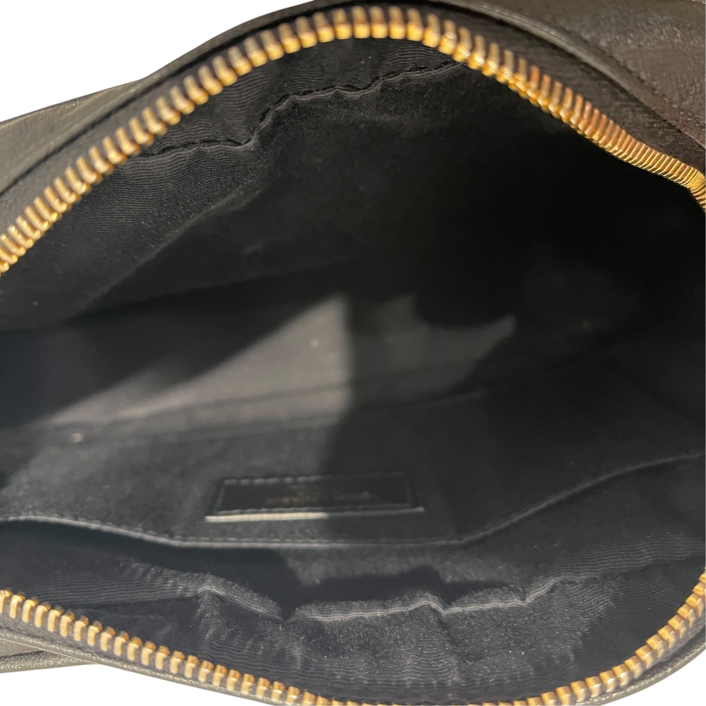 SAINT LAURENT/Cross Body Bag/Leather/BLK/camera bag w/ tassel view 4