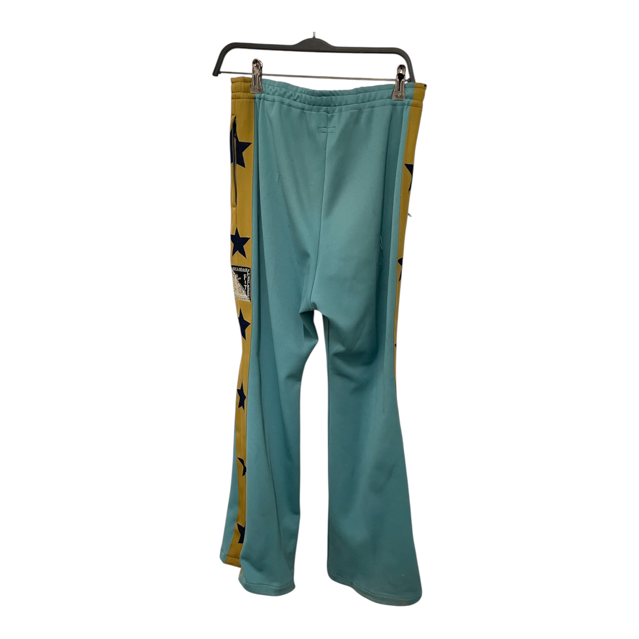 KAPITAL/Pants/2/Cotton/BLU/yllow lining view 2