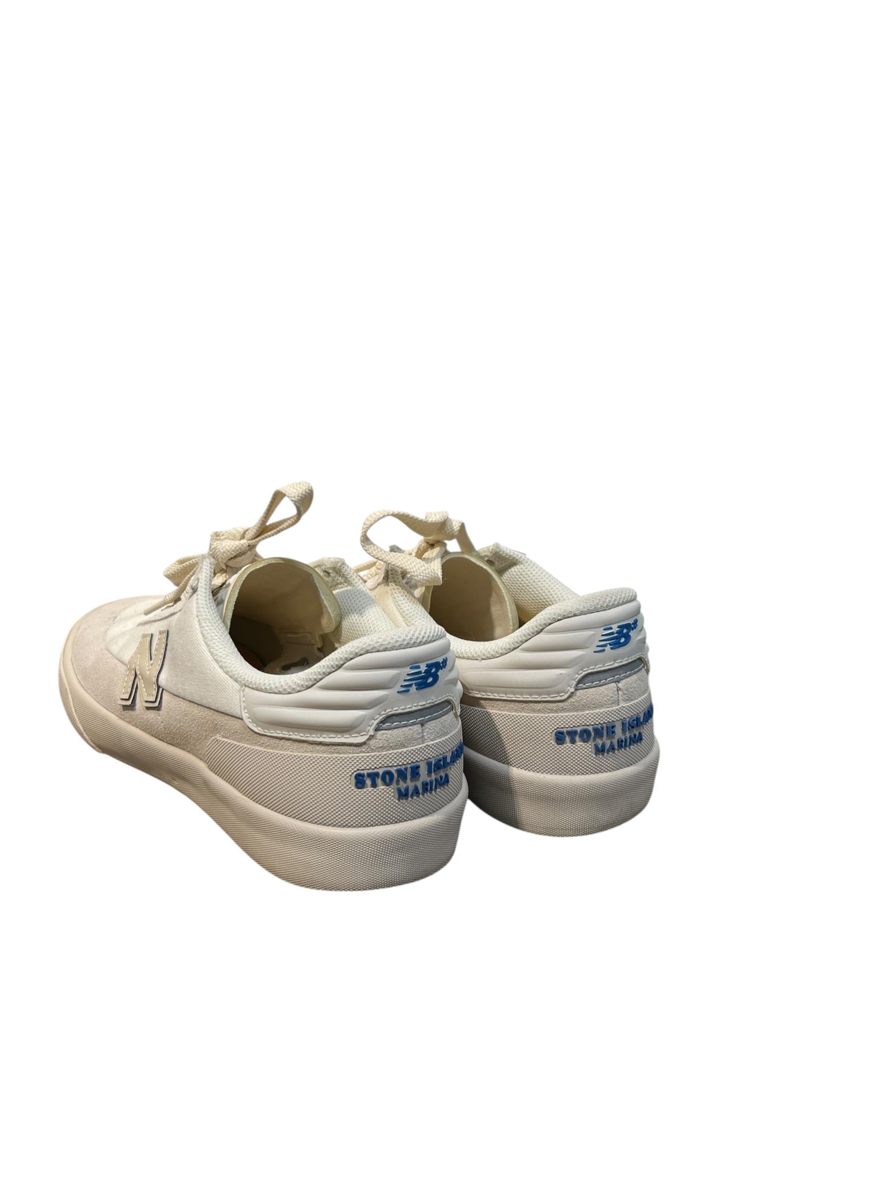 NEW BALANCE/STONE ISLAND/Low-Sneakers/US 11/Cotton/WHT/ view 2