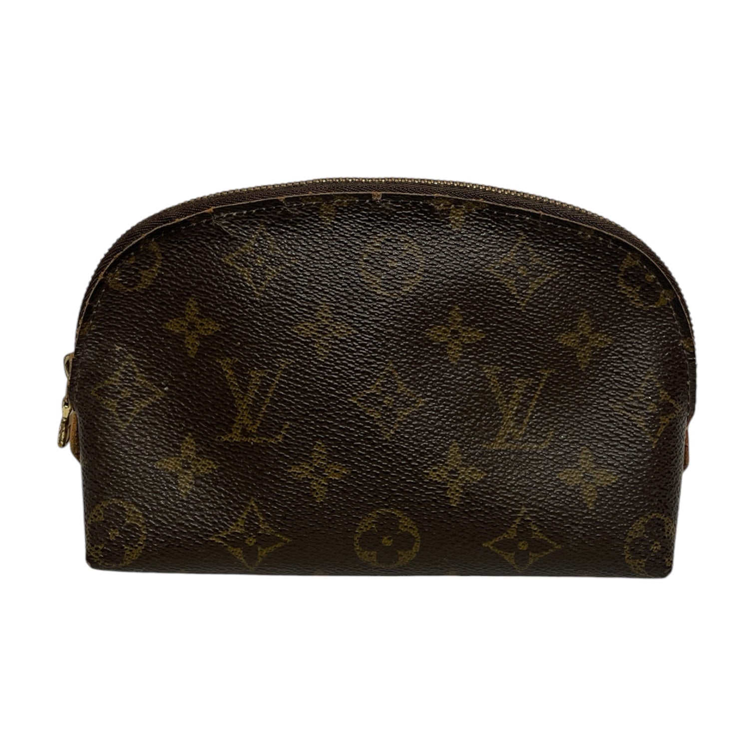 LOUIS VUITTON/Pouch/Leather/BRW/Monogram Cosmetic Bag view 2