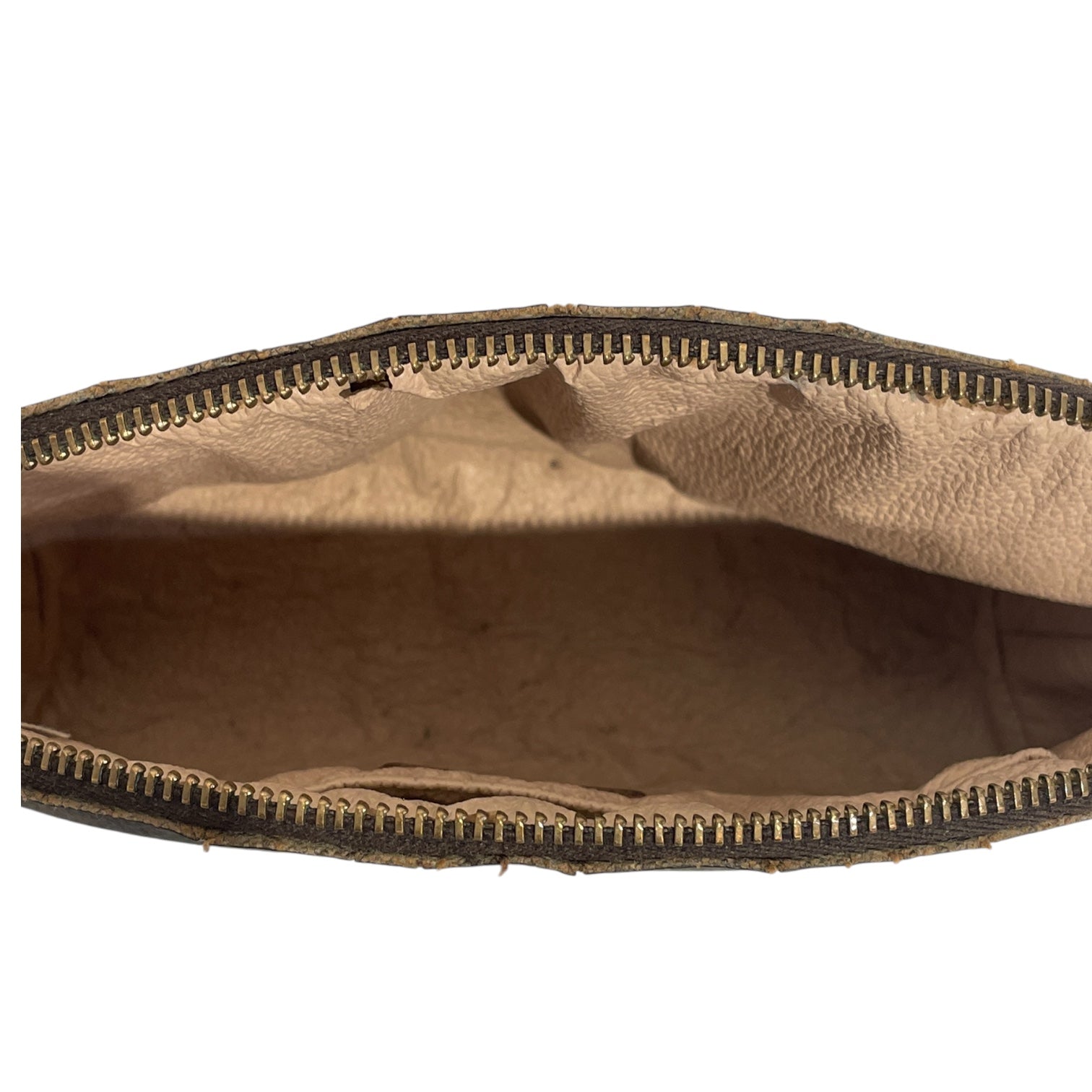 LOUIS VUITTON/Pouch/Leather/BRW/Monogram Cosmetic Bag view 4
