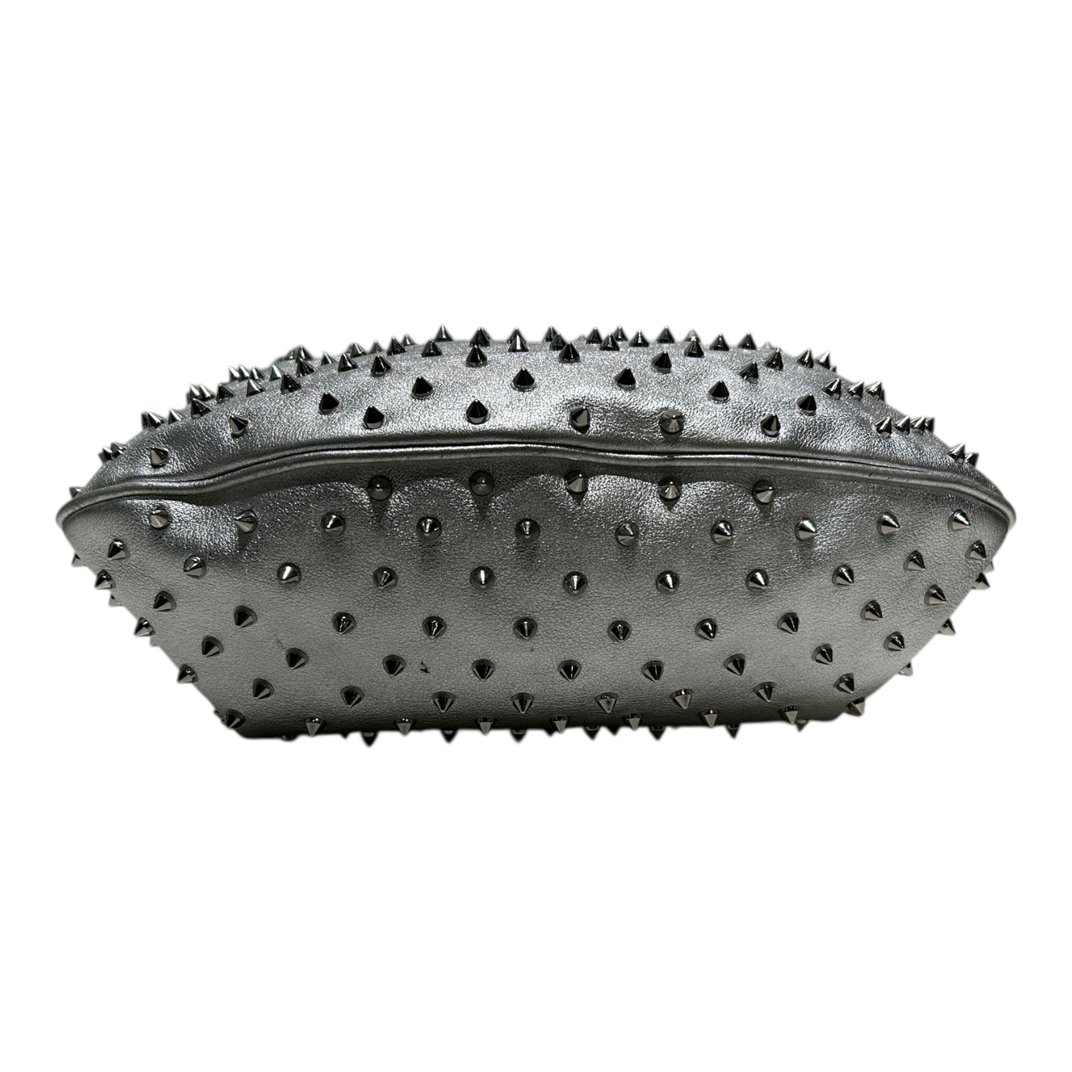 Christian Louboutin/Bag/SLV/LE 54 LEATHER SPIKED METALLIC view 3