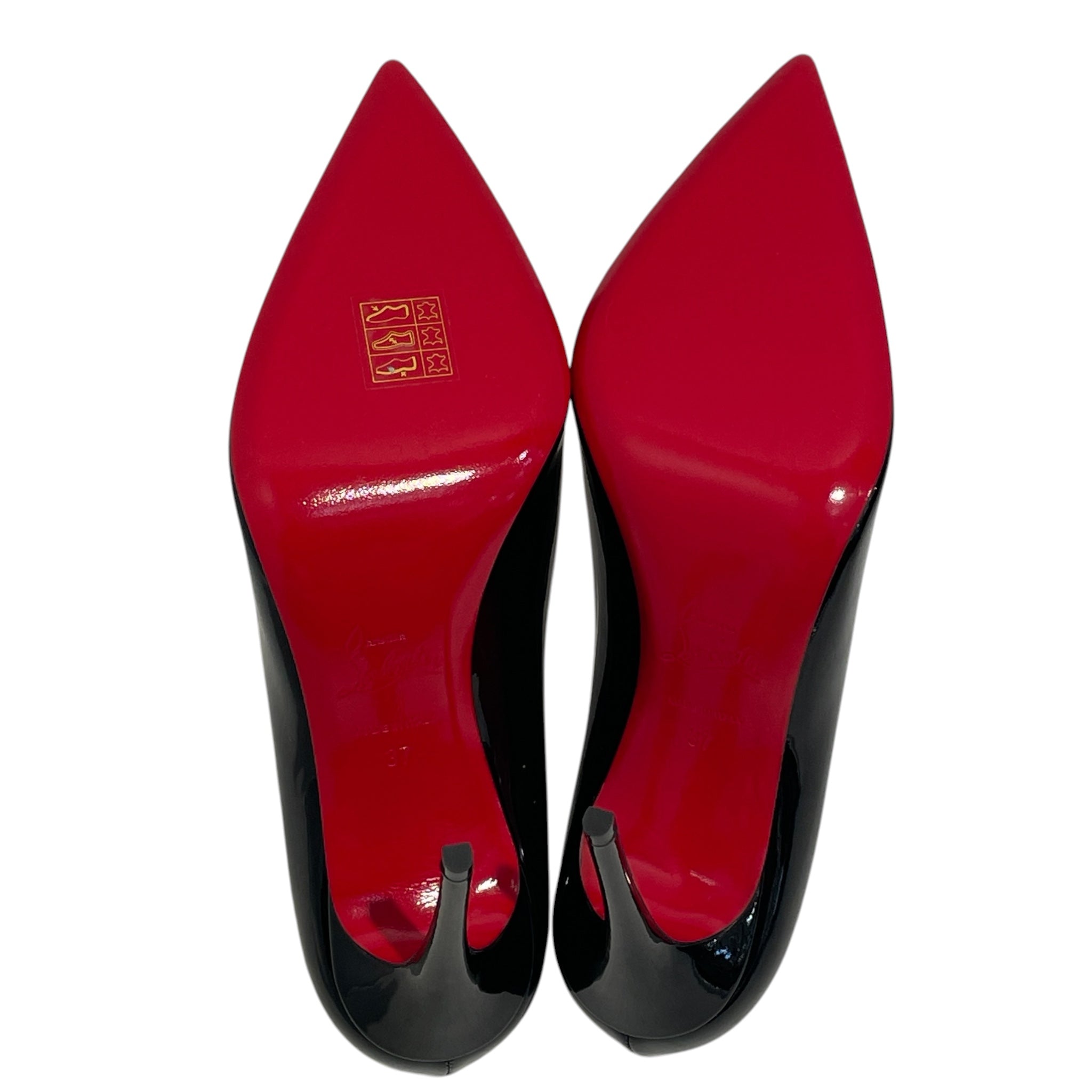 Christian Louboutin/Heels/EU 37/BLK/kate view 4