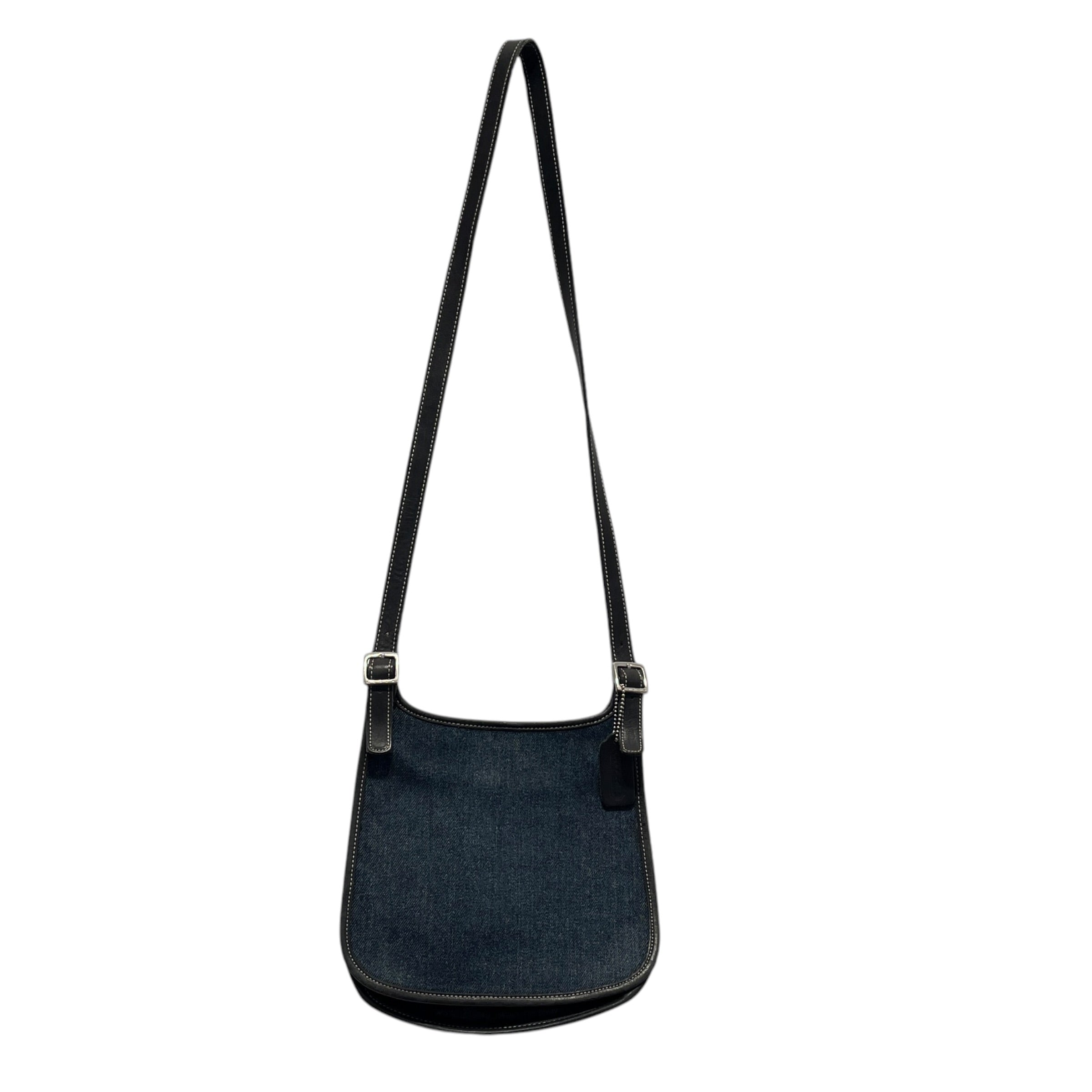 COACH/Cross Body Bag/Denim/BLU/8114 denim crossbody view 1