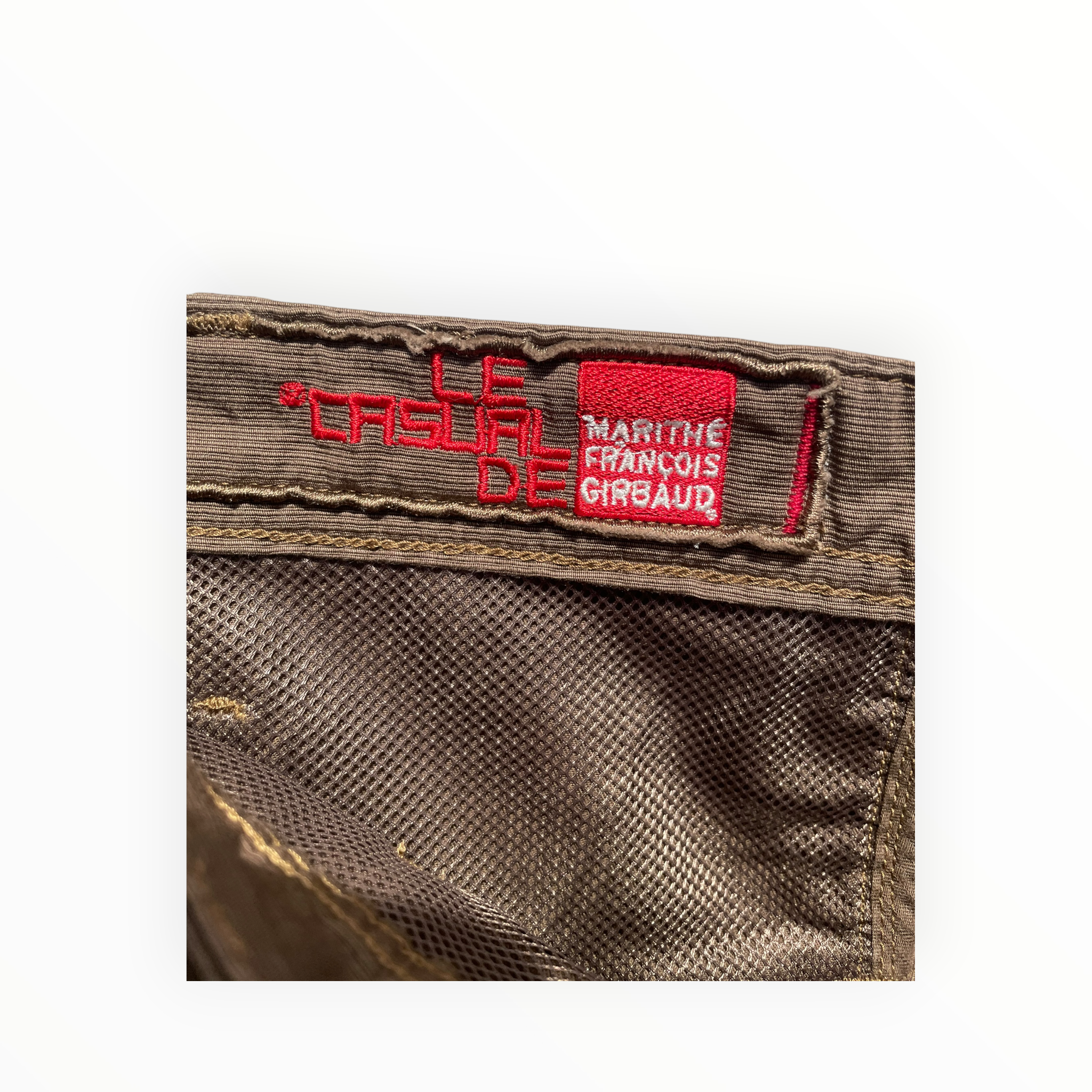 MARITHE FRANCOIS GIRBAUD/Pants/32/Cotton/BRW/GUETROLE view 3