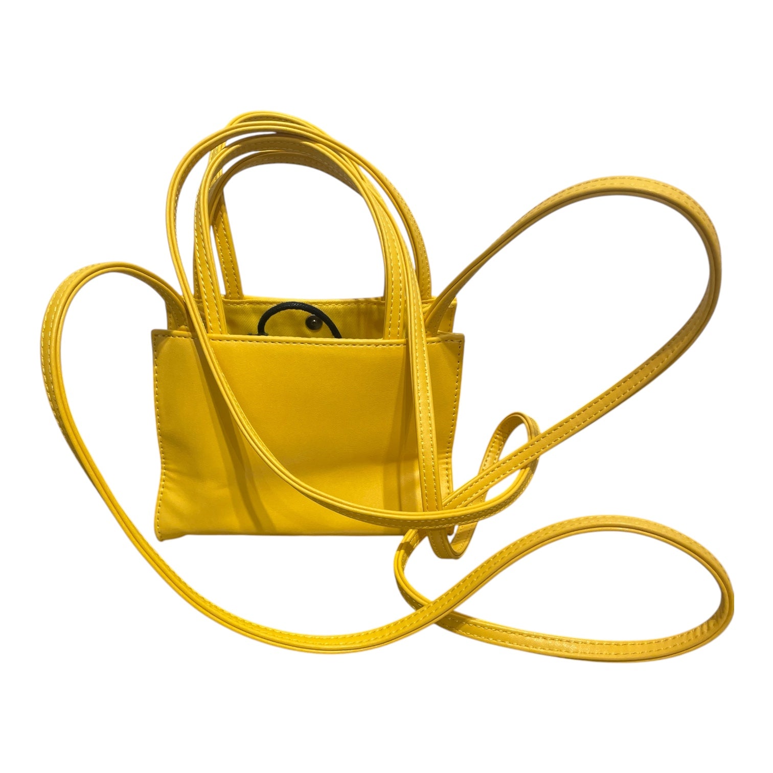 Telfar/Tote Bag/Leather/YEL/ view 2