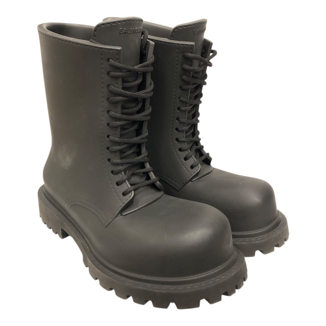 BALENCIAGA/Boots/EU 45/BLK/STEROID BOOT view 1