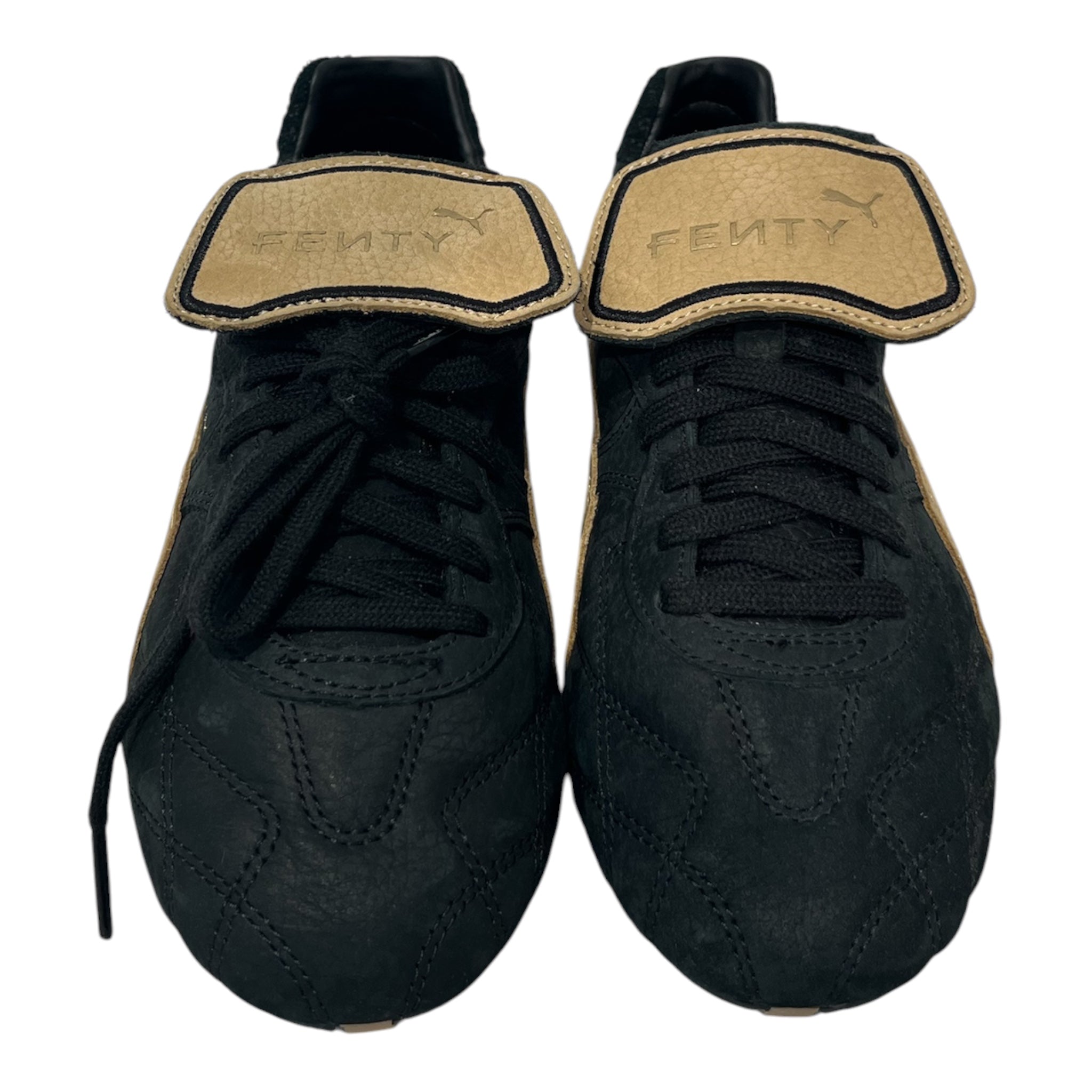 FENTY PUMA by Rihanna/Low-Sneakers/US 6.5/Leather/BLK/404779-01 BLK/BEIGE AVANTI LS view 1