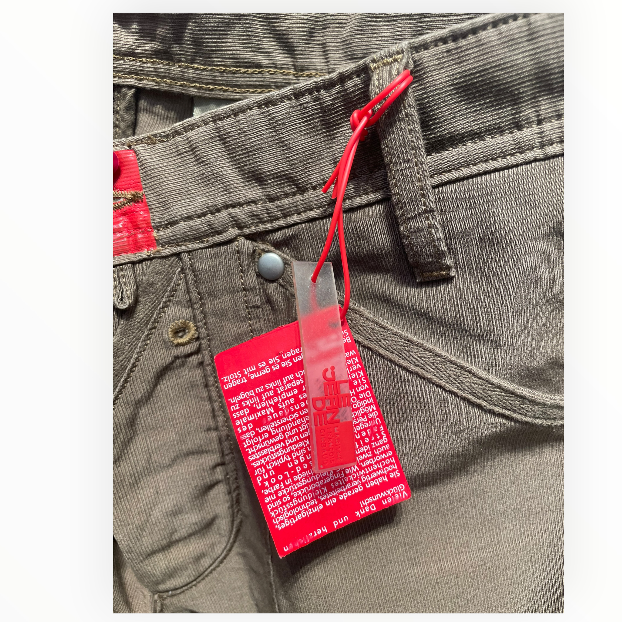 MARITHE FRANCOIS GIRBAUD/Pants/32/Cotton/BRW/GUETROLE view 5