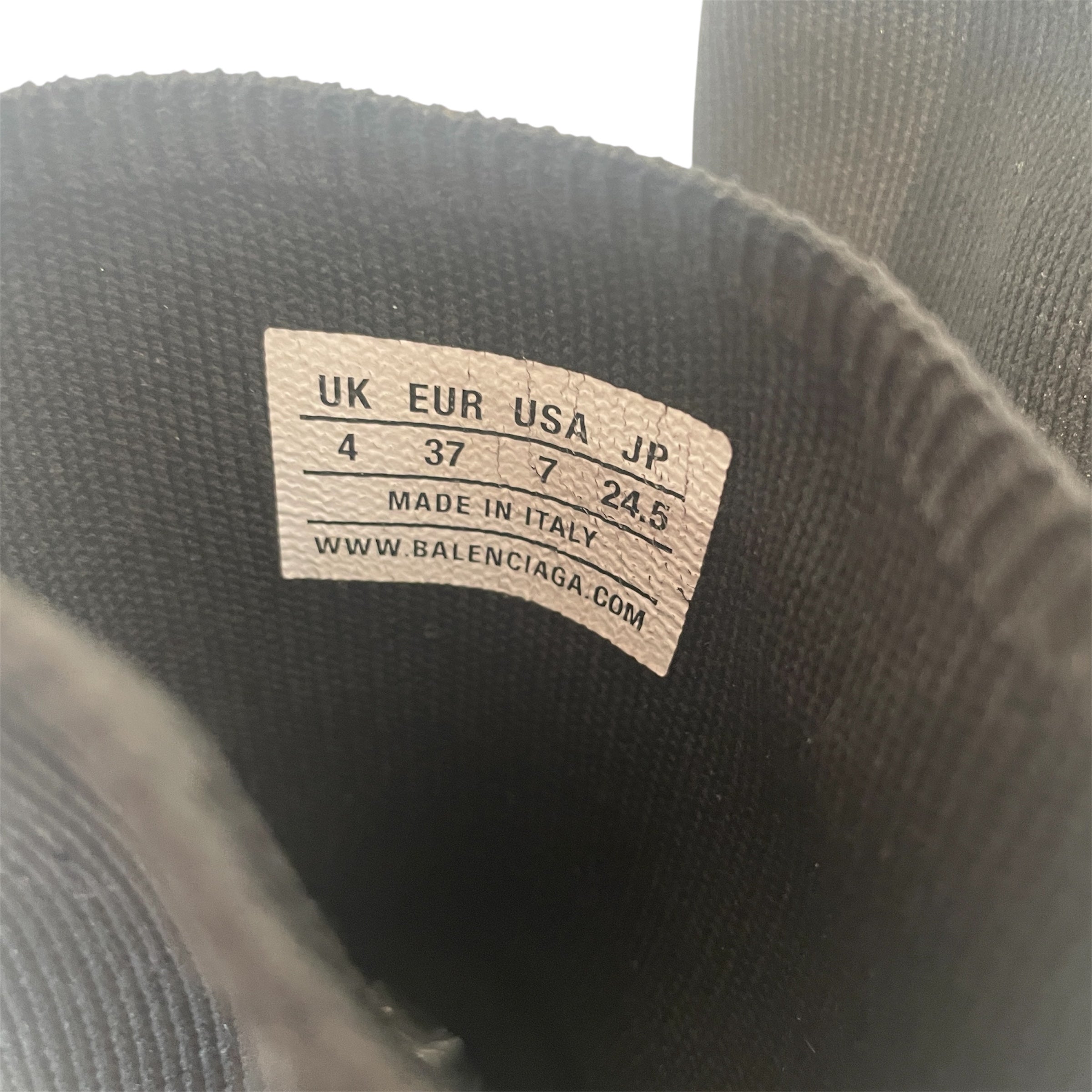 BALENCIAGA/Heels/US 9/Nylon/BLK/Toed Knit Heal view 3