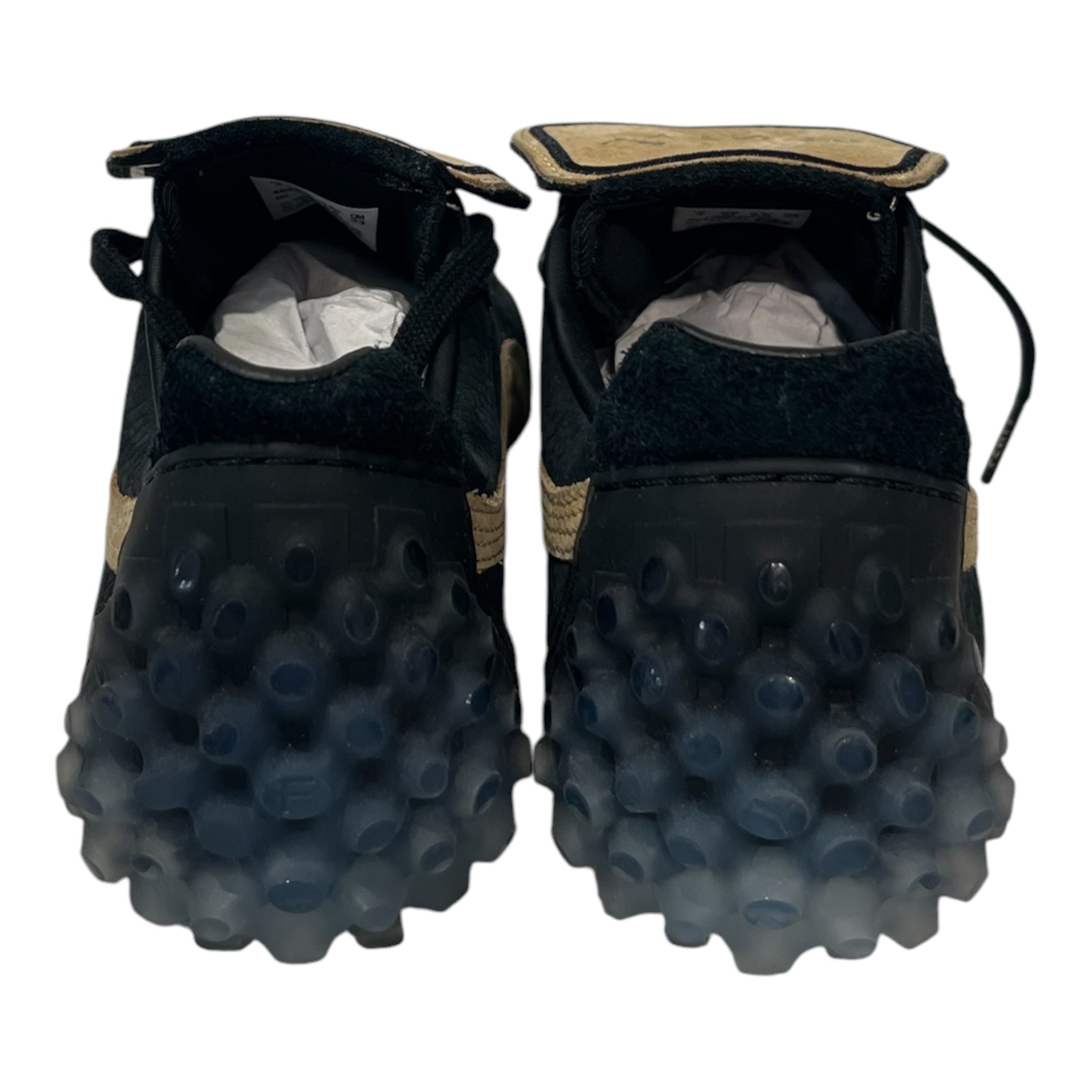 FENTY PUMA by Rihanna/Low-Sneakers/US 6.5/Leather/BLK/404779-01 BLK/BEIGE AVANTI LS view 4