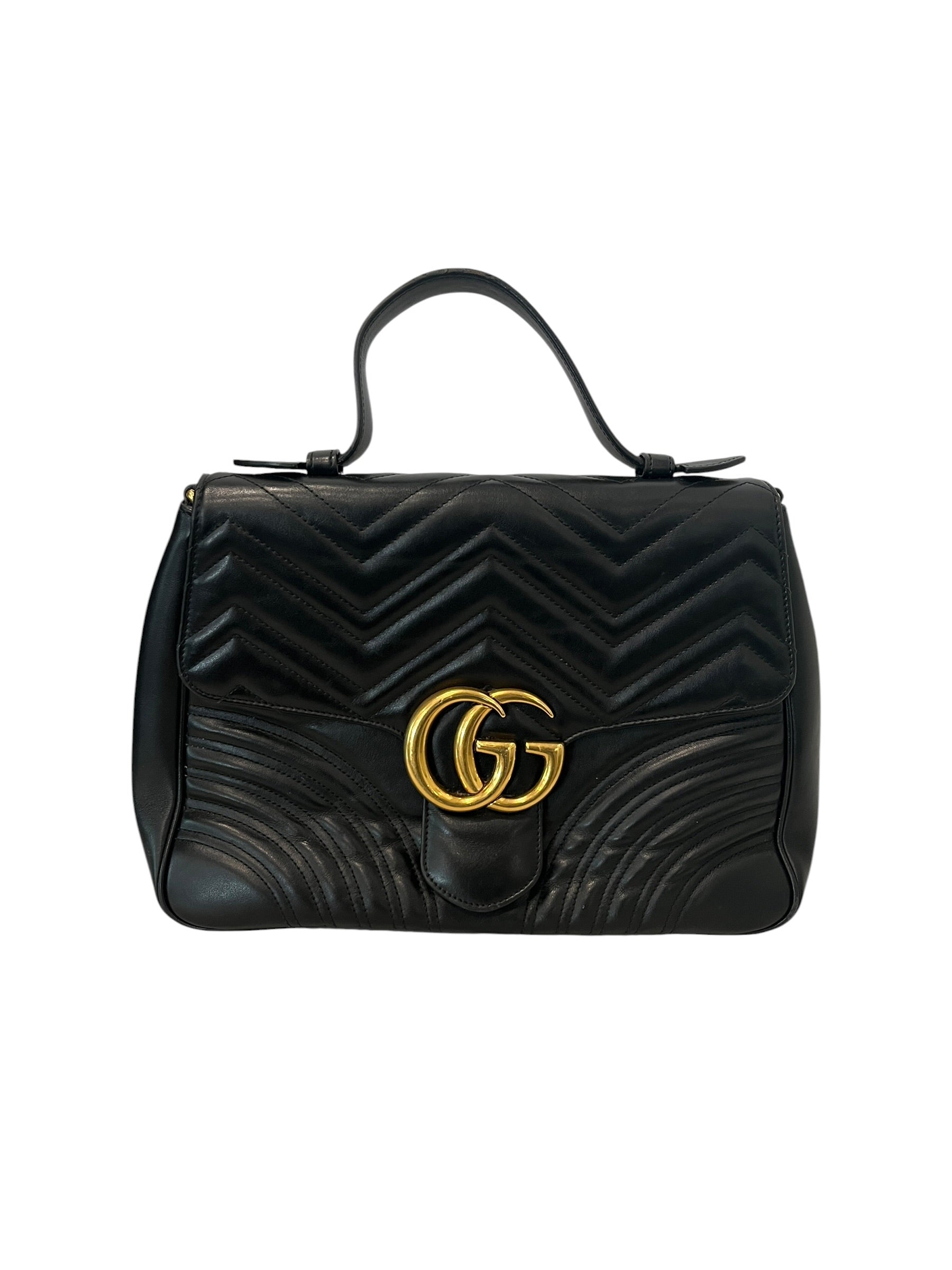 GUCCI/Bag/Leather/BLK/MARMONT view 1