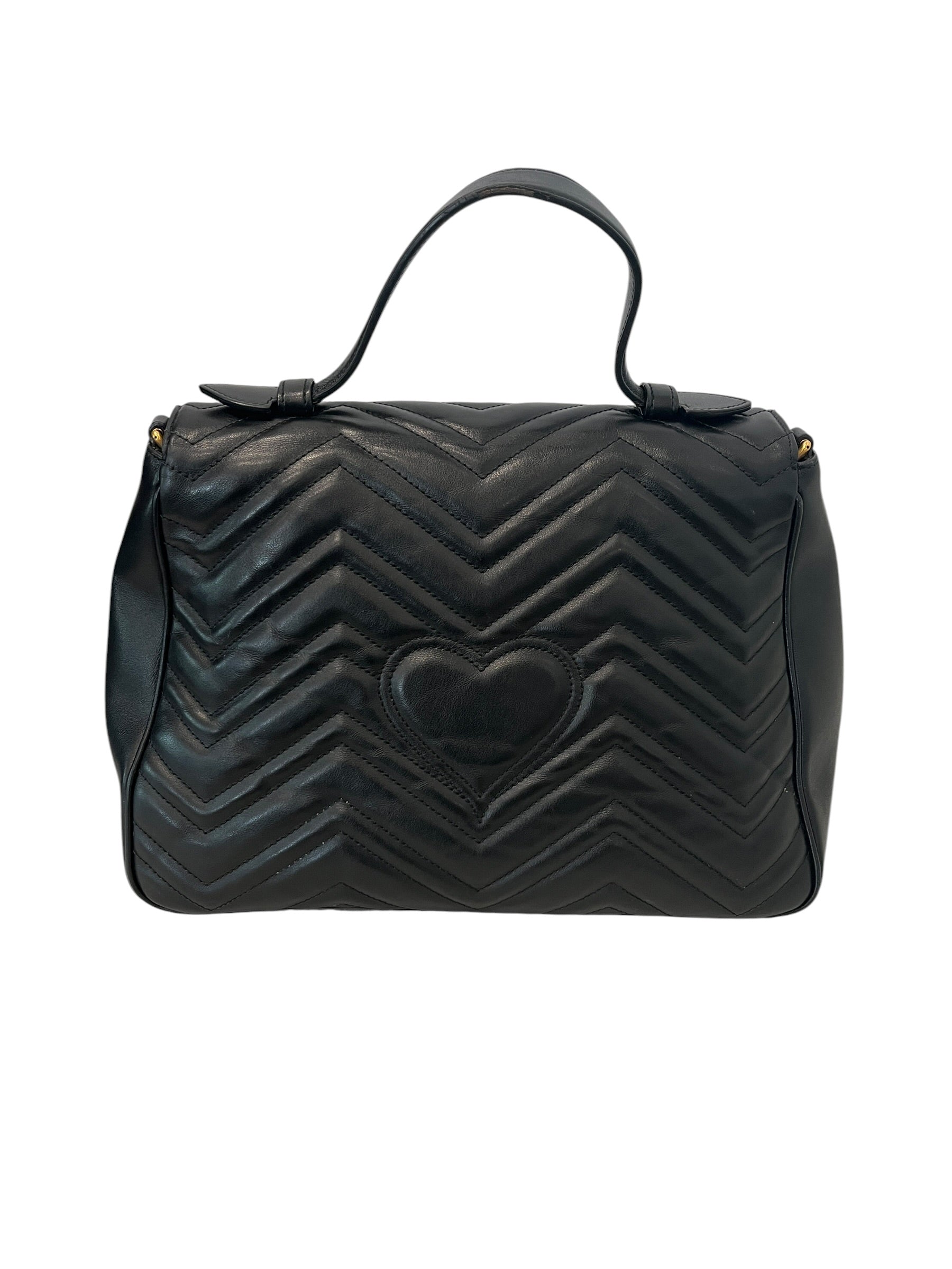 GUCCI/Bag/Leather/BLK/MARMONT view 2