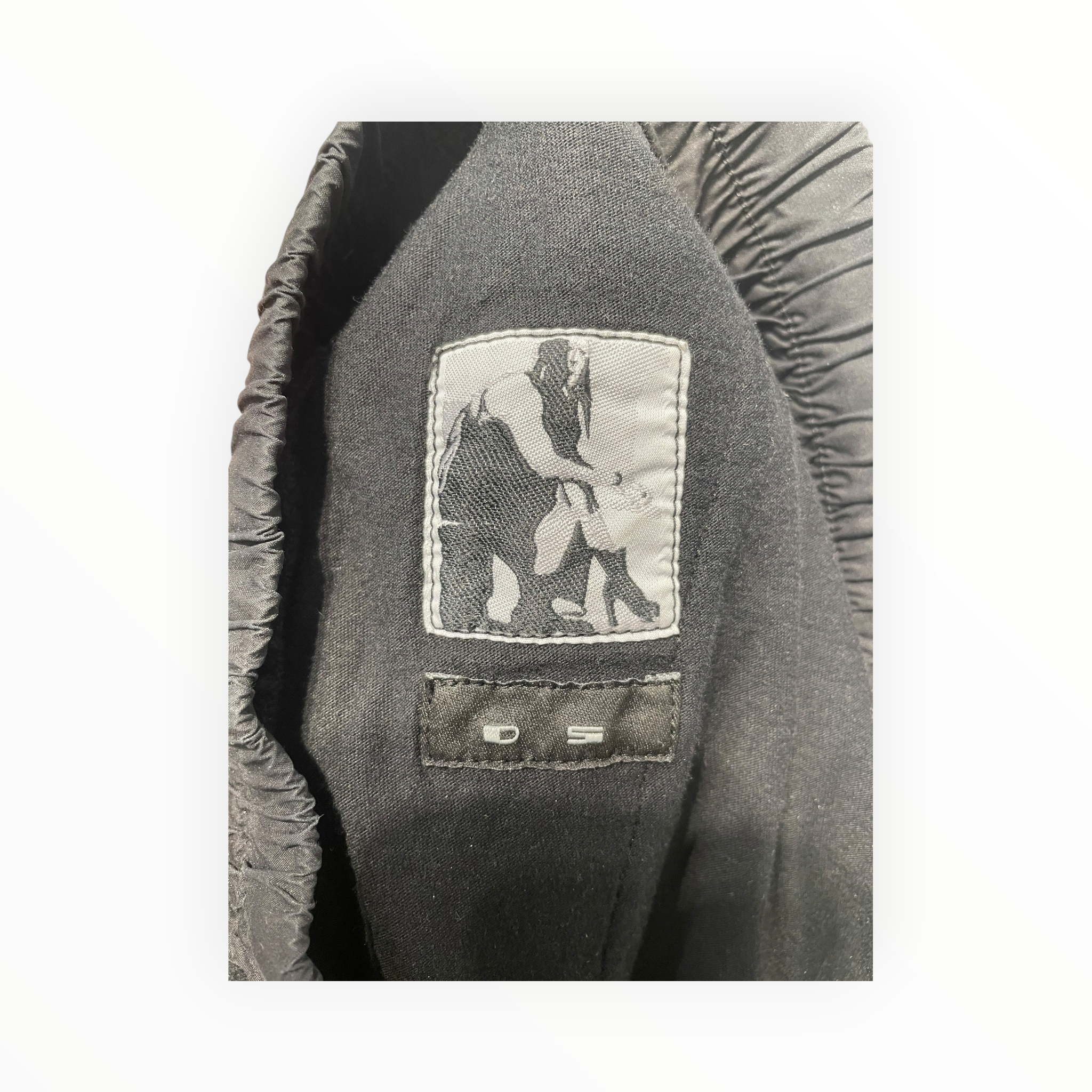 Rick Owens/Pants/M/Cotton/BLK/DU16F8394-BG view 4