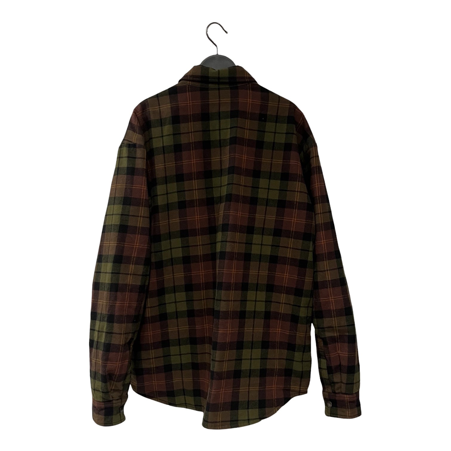 Supreme/Flannel Shirt/L/Cotton/BRW/Plaid/PADDED FLANNEL view 2