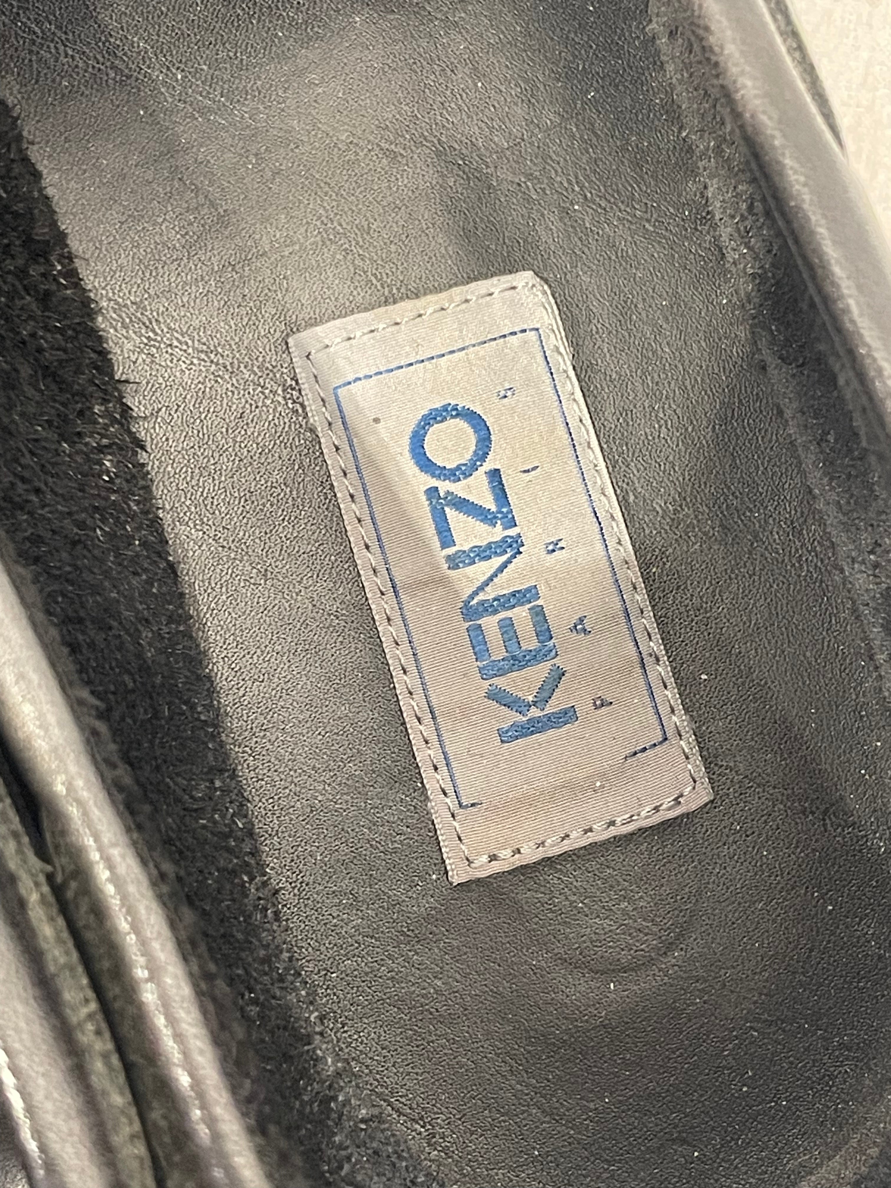 KENZO/Dress Shoes/US 8/Leather/BLK/ view 4