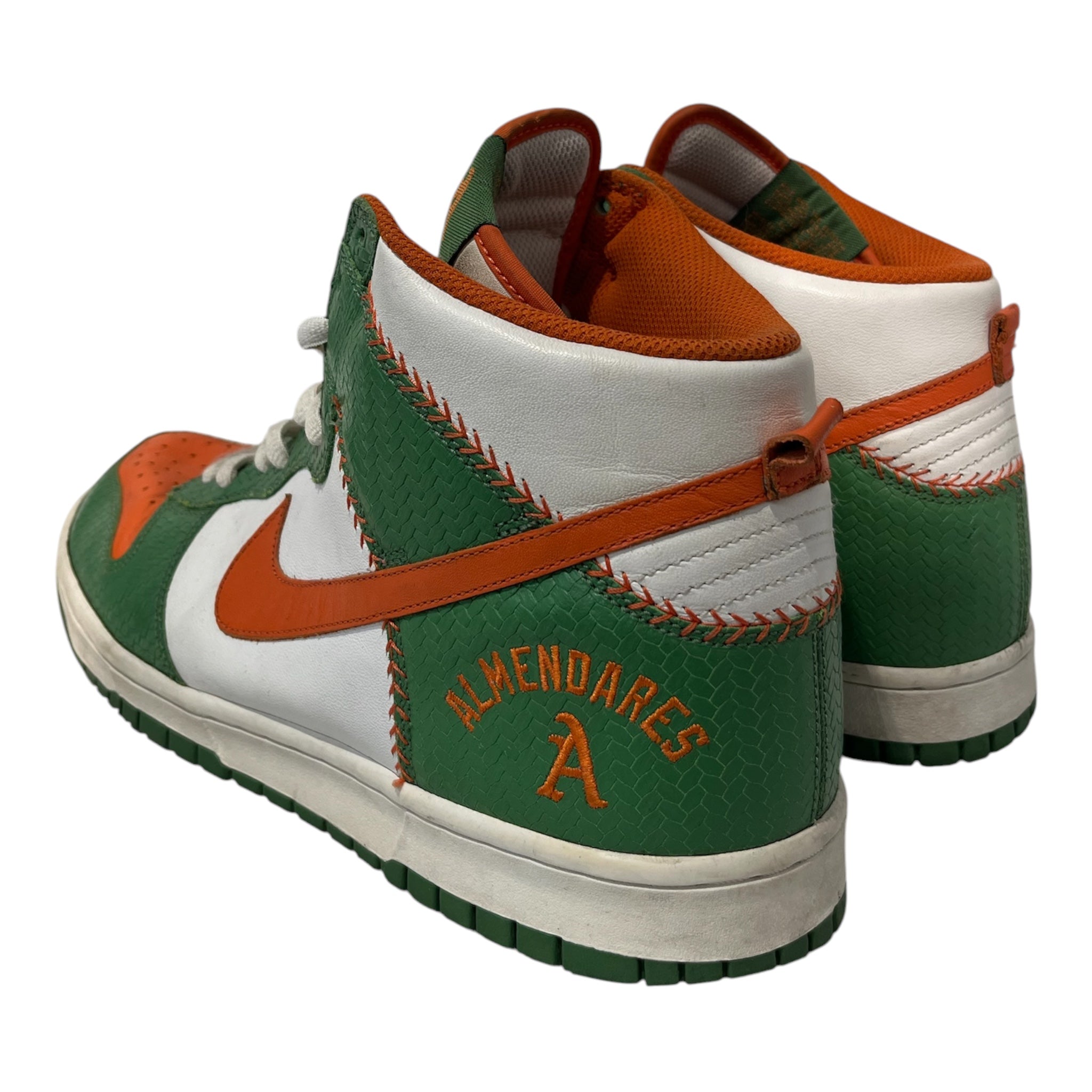 NIKE/Low-Sneakers/US 12/Leather/GRN/ALEMDSARES GREEN view 2
