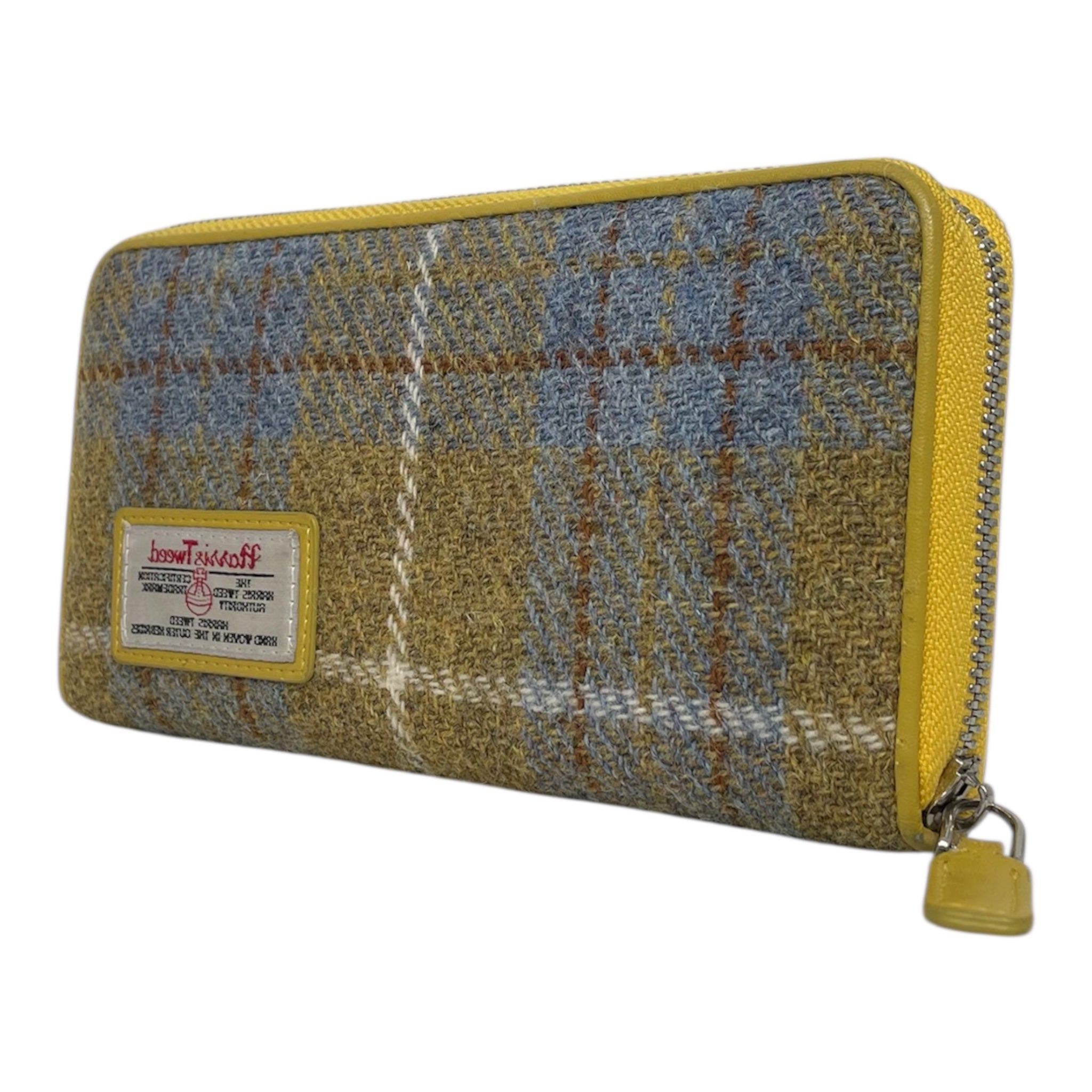 Vivienne Westwood/Long Wallet/Plaid/Leather/YEL/vivienne westwood view 1