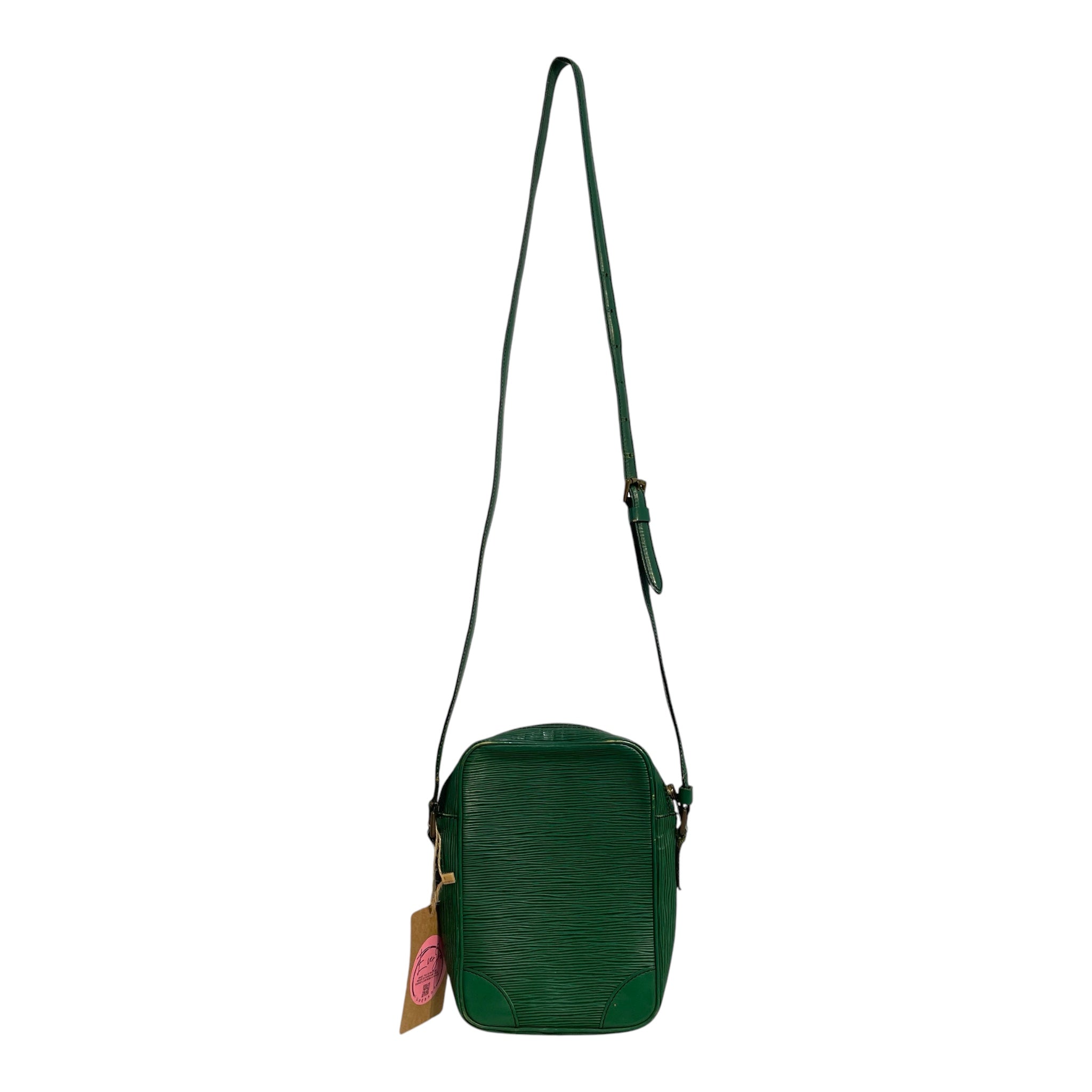 LOUIS VUITTON/Cross Body Bag/Leather/GRN/Epi Danube Shoulder Bag view 3