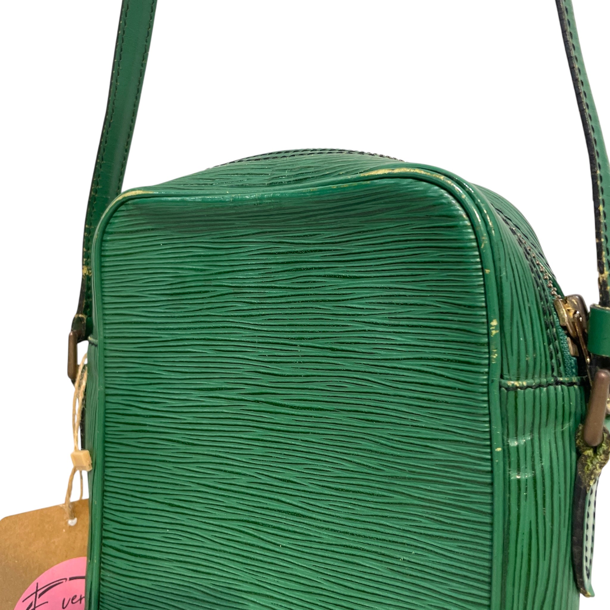 LOUIS VUITTON/Cross Body Bag/Leather/GRN/Epi Danube Shoulder Bag view 4