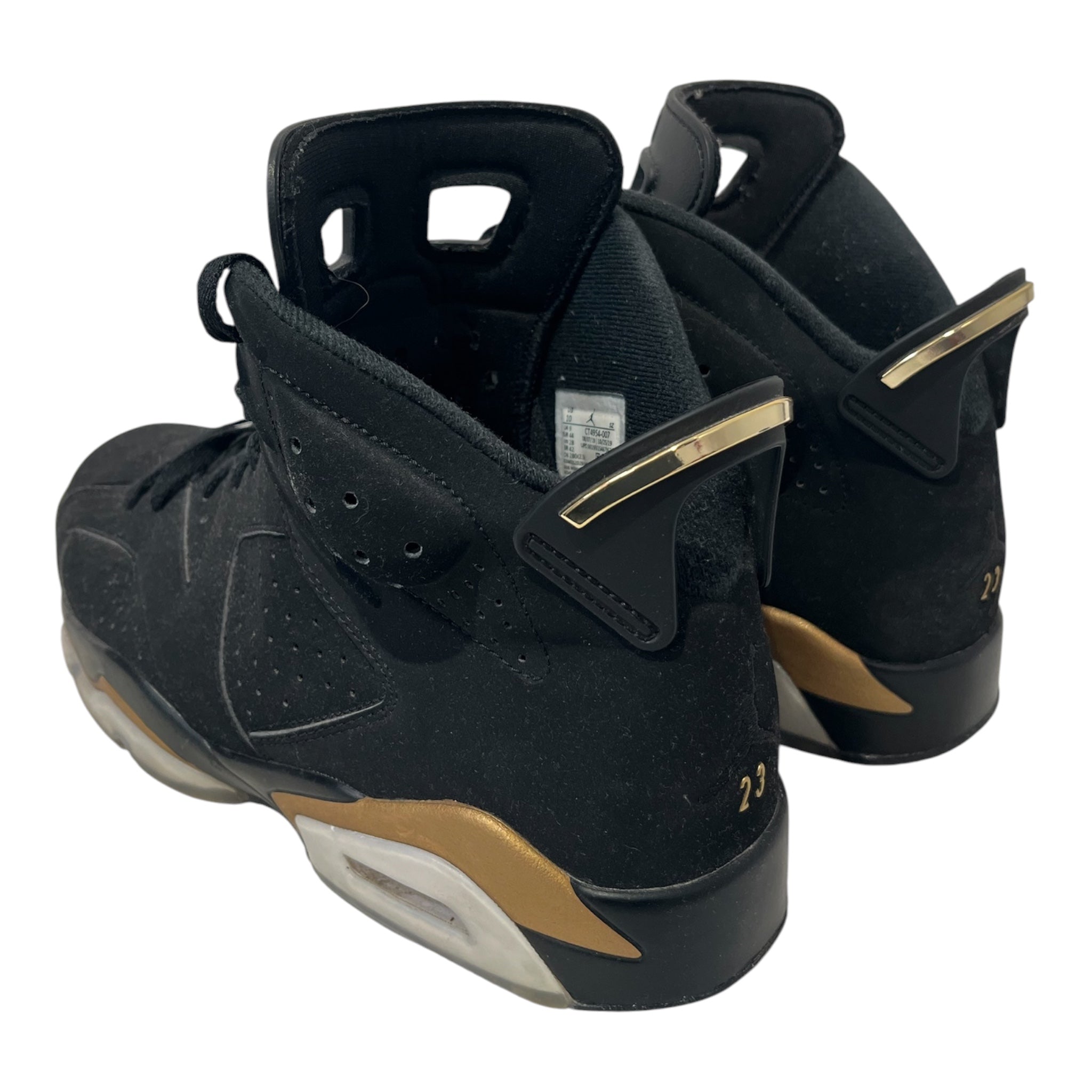 NIKE/AIR JORDAN 6 RETRO/Hi-Sneakers/US 10/Polyester/BLK/CT4954-007 view 2