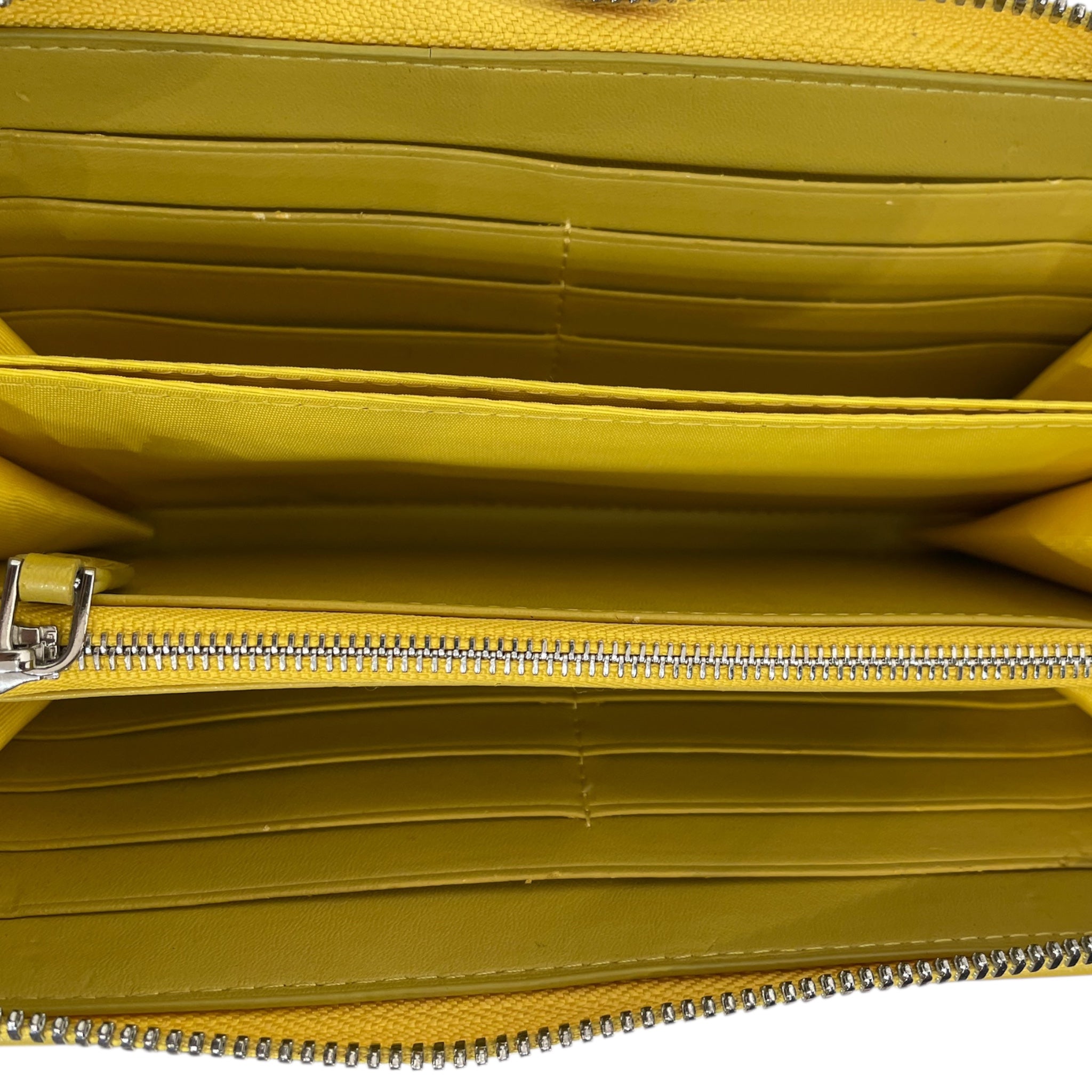 Vivienne Westwood/Long Wallet/Plaid/Leather/YEL/vivienne westwood view 4